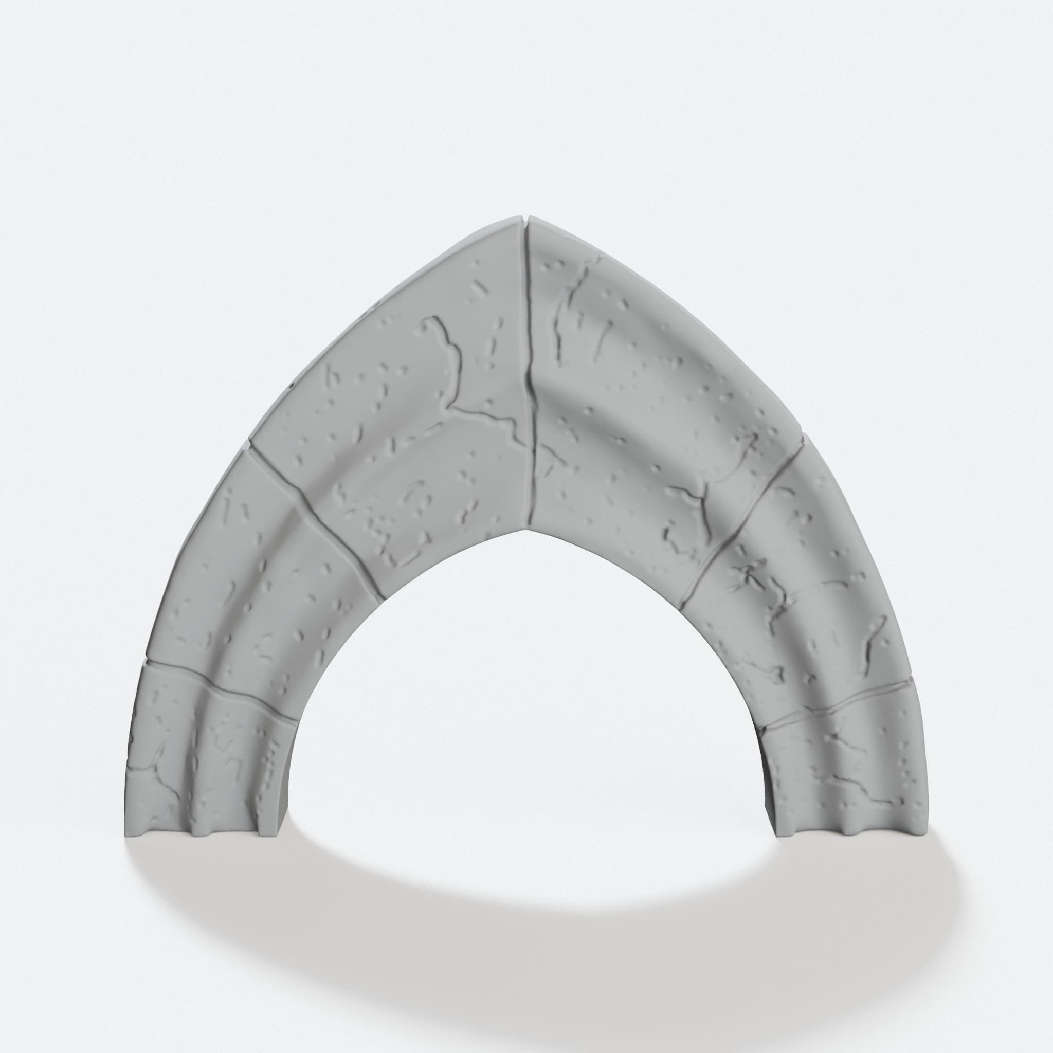 OpenForge 2.0 Dungeon Stone Archways 3D Printed Toys