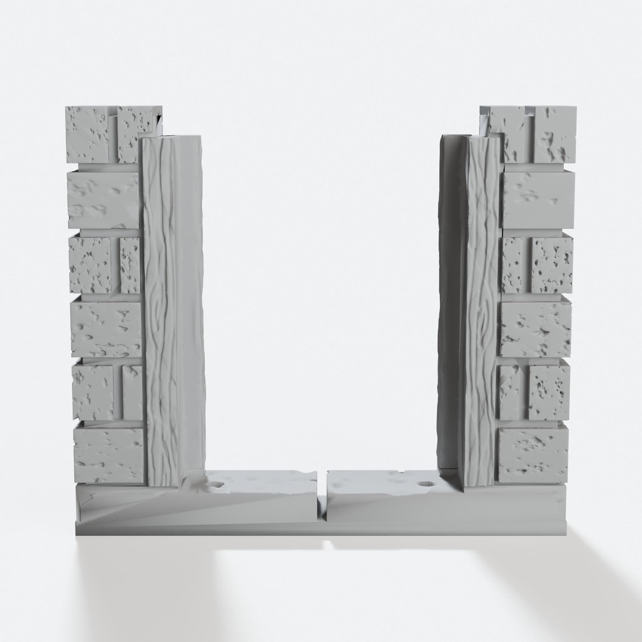 OpenForge 2.0 Cut Stone Square Door