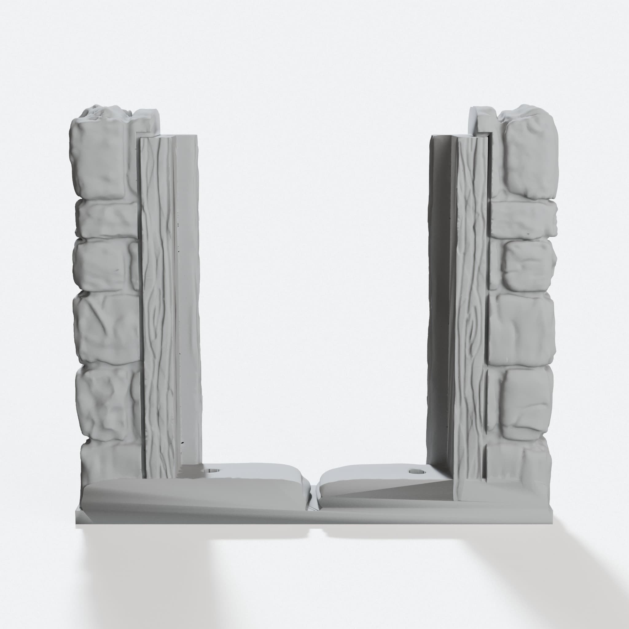 OpenForge 2.0 Dungeon Stone Square Doors