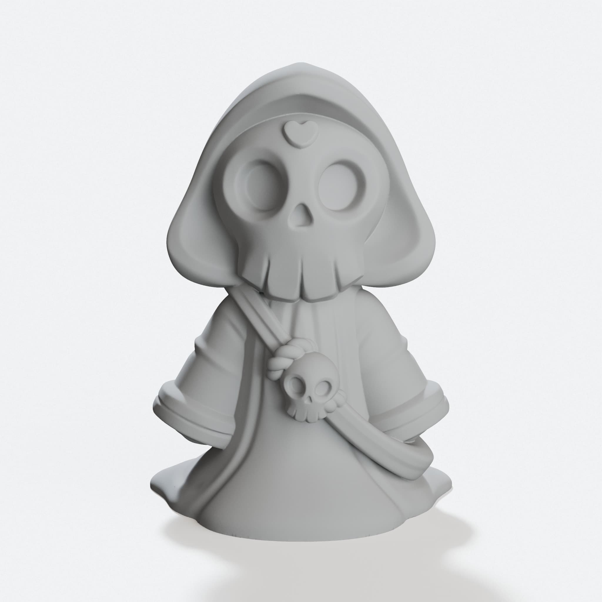 Little Death 3D Printed Home Decor Sculpture