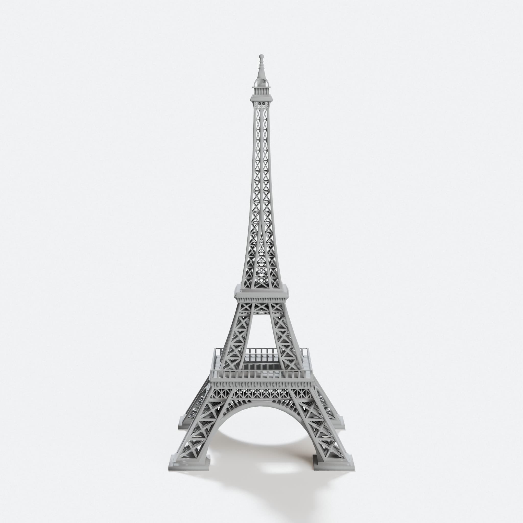 Eiffel Tower 3D Printed Home Decor Model