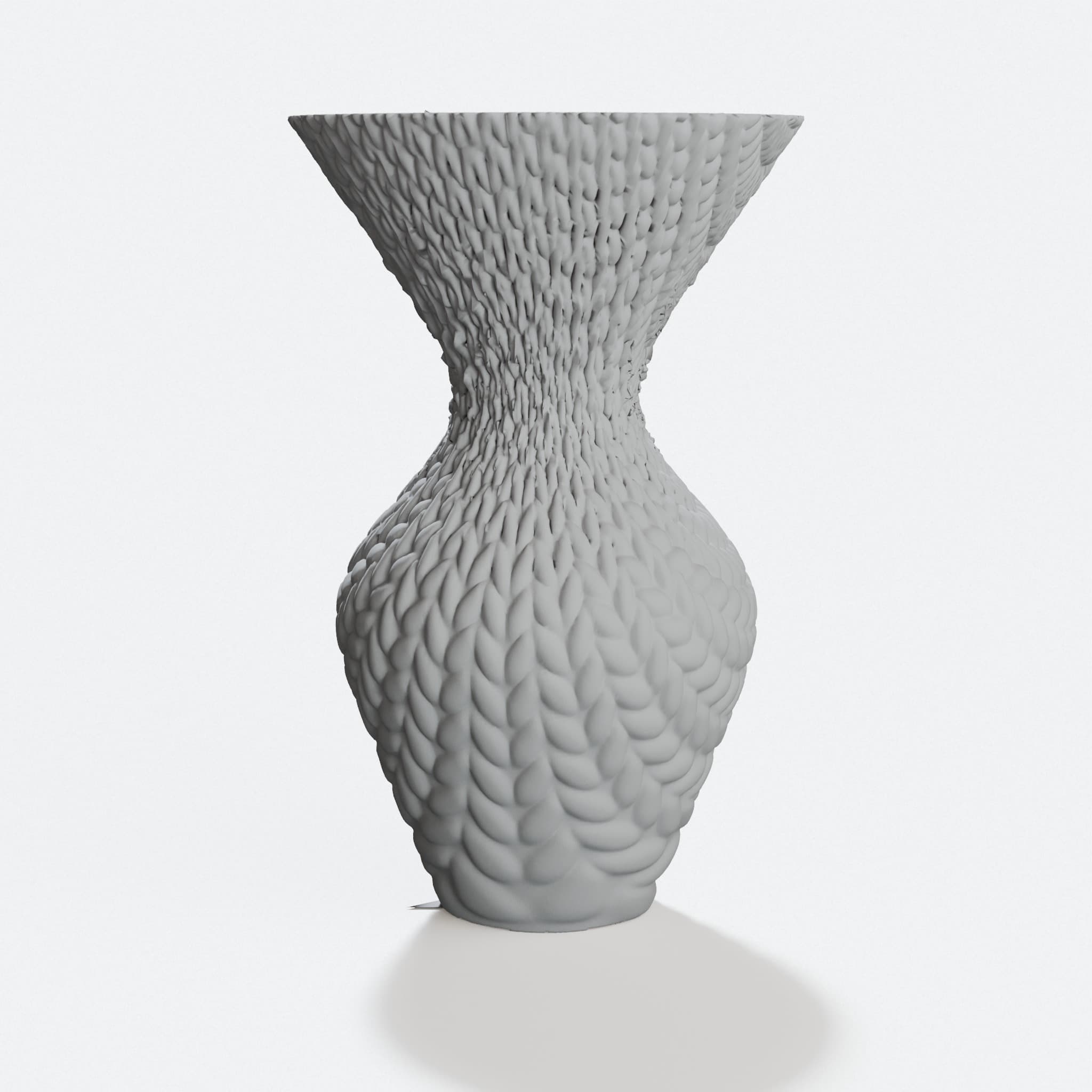 3D Printed Knitted Vase for Home Decor