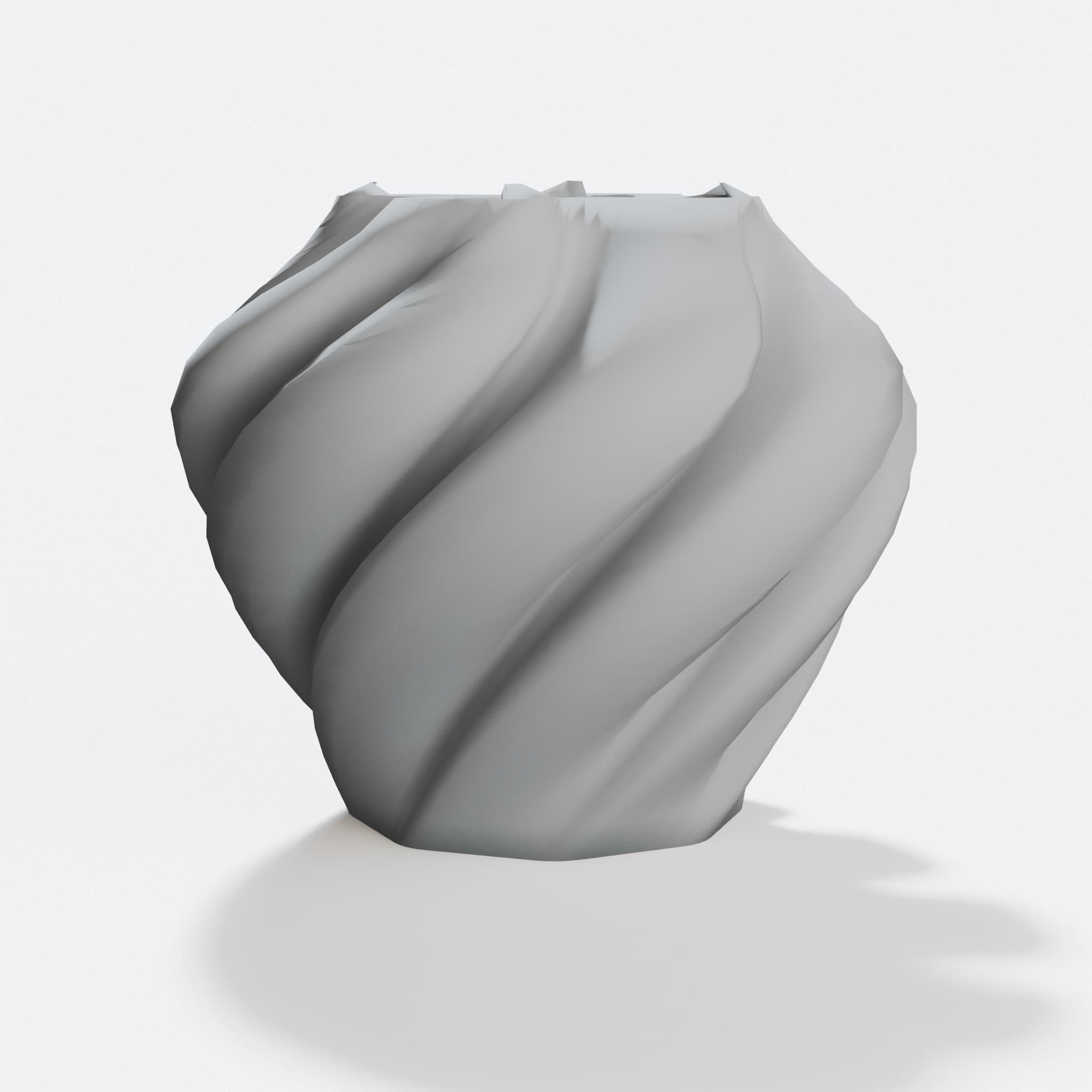 Plus Vase 3D Printed Home Decor