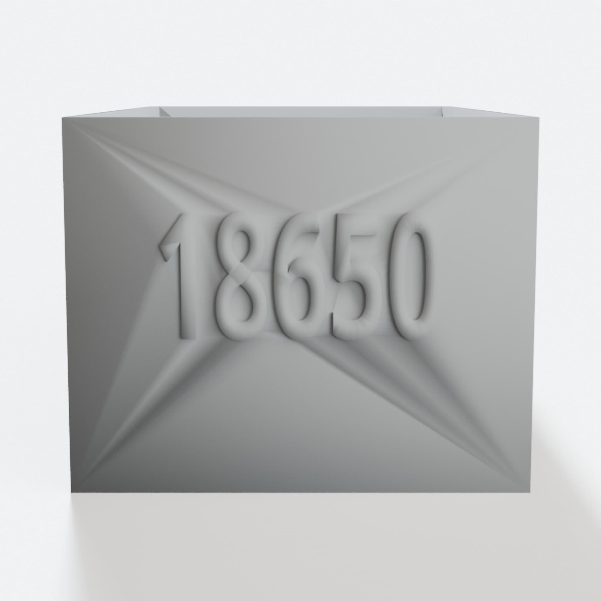 AA AAA 18650 Battery Storage Box, 3D Printed Organizer