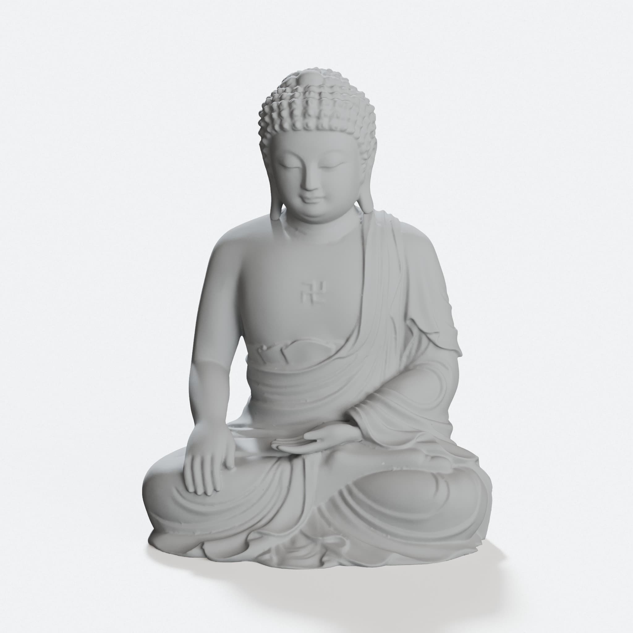 Buddha Figure Sculpture for Meditation Decor