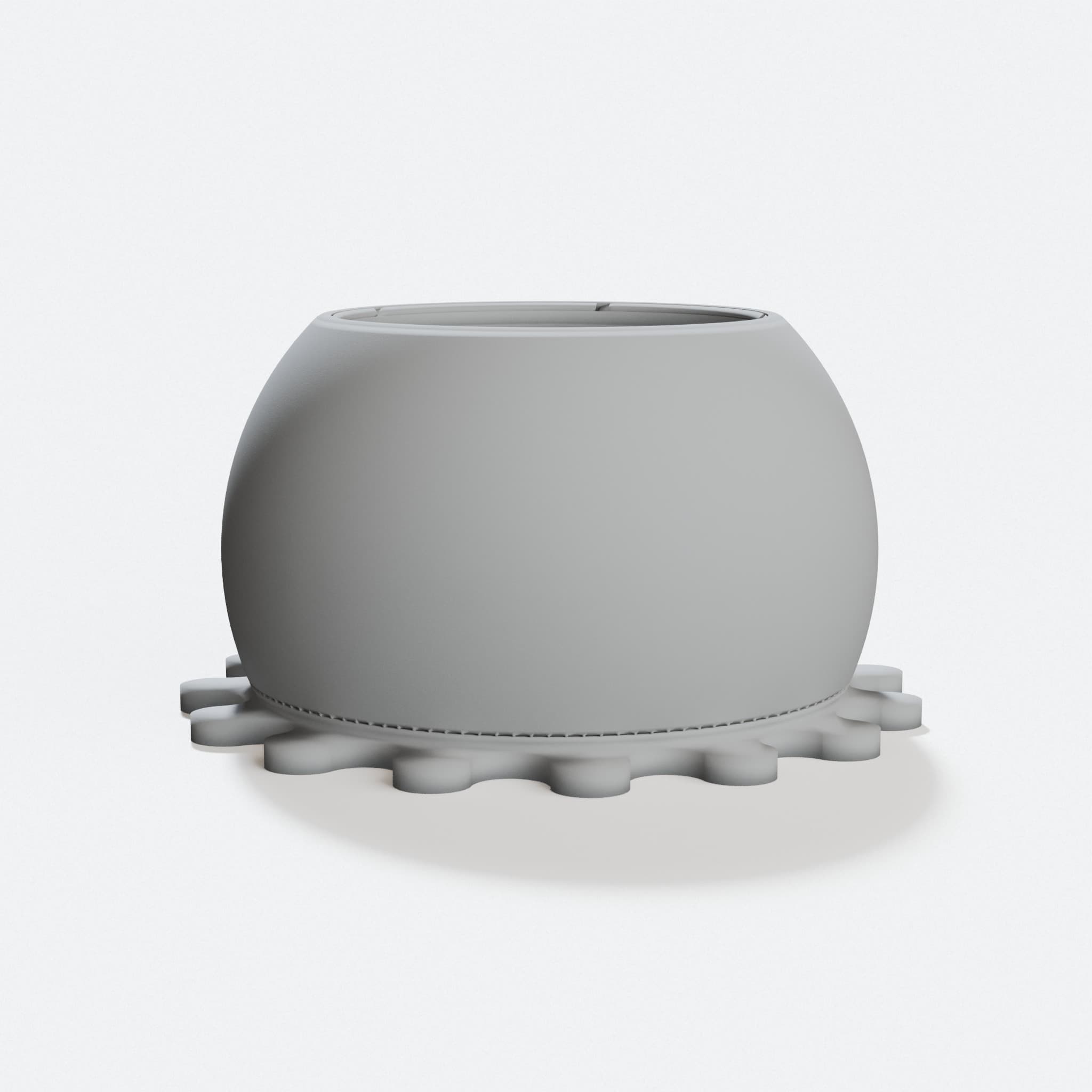 Improved Preassembled Iris Box 3D Printed Home Decor