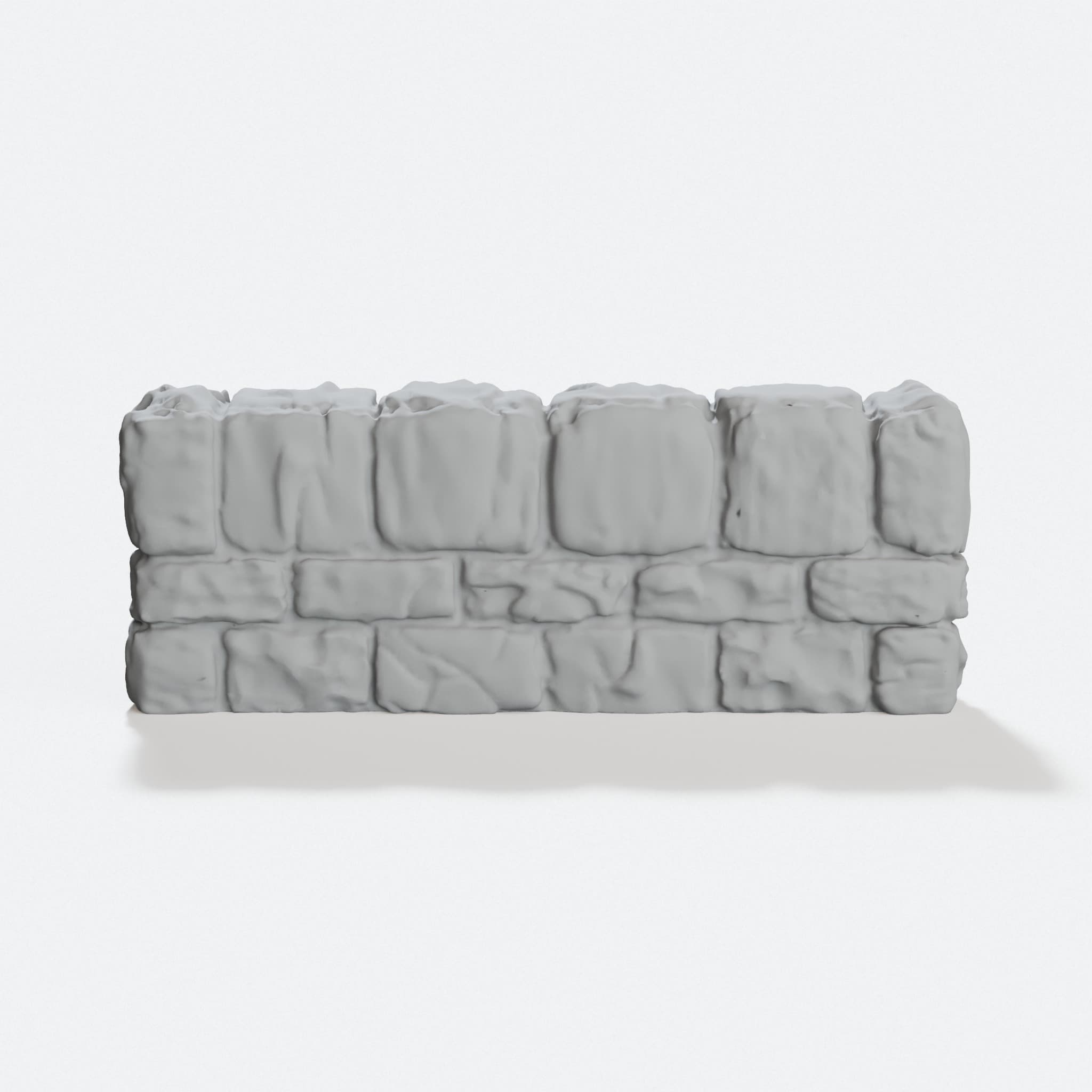 OpenForge 2.0 Dungeon Stone Low Wall Tile Set