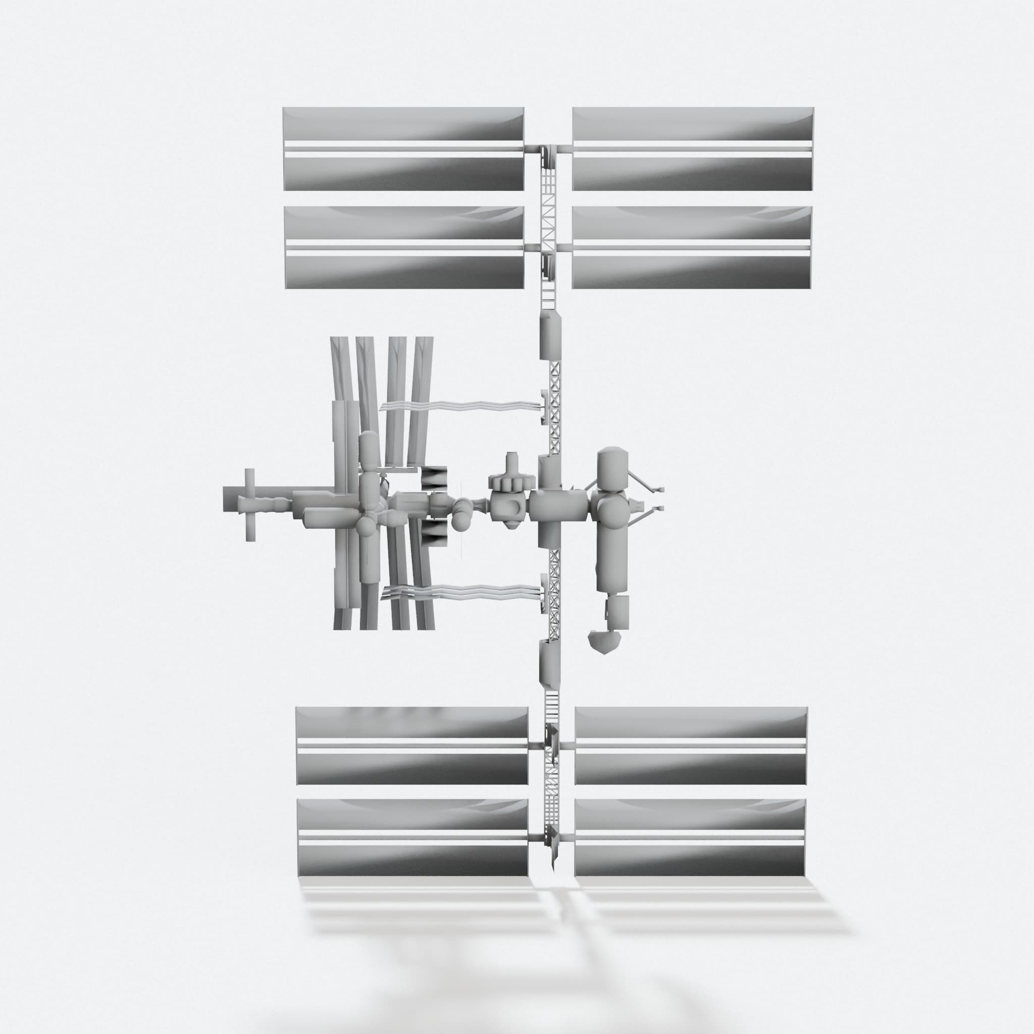 International Space Station 1:100 Scale Model - 3D Print Files