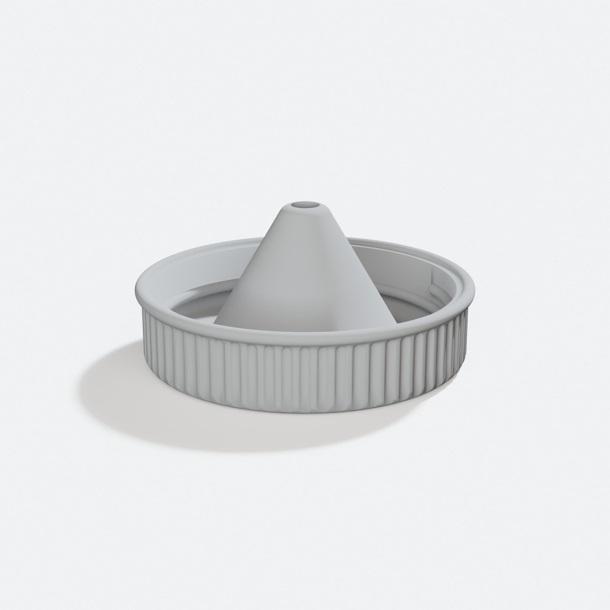 Mini Mason Jar Fruit Fly Trap Lid, 3D Printed