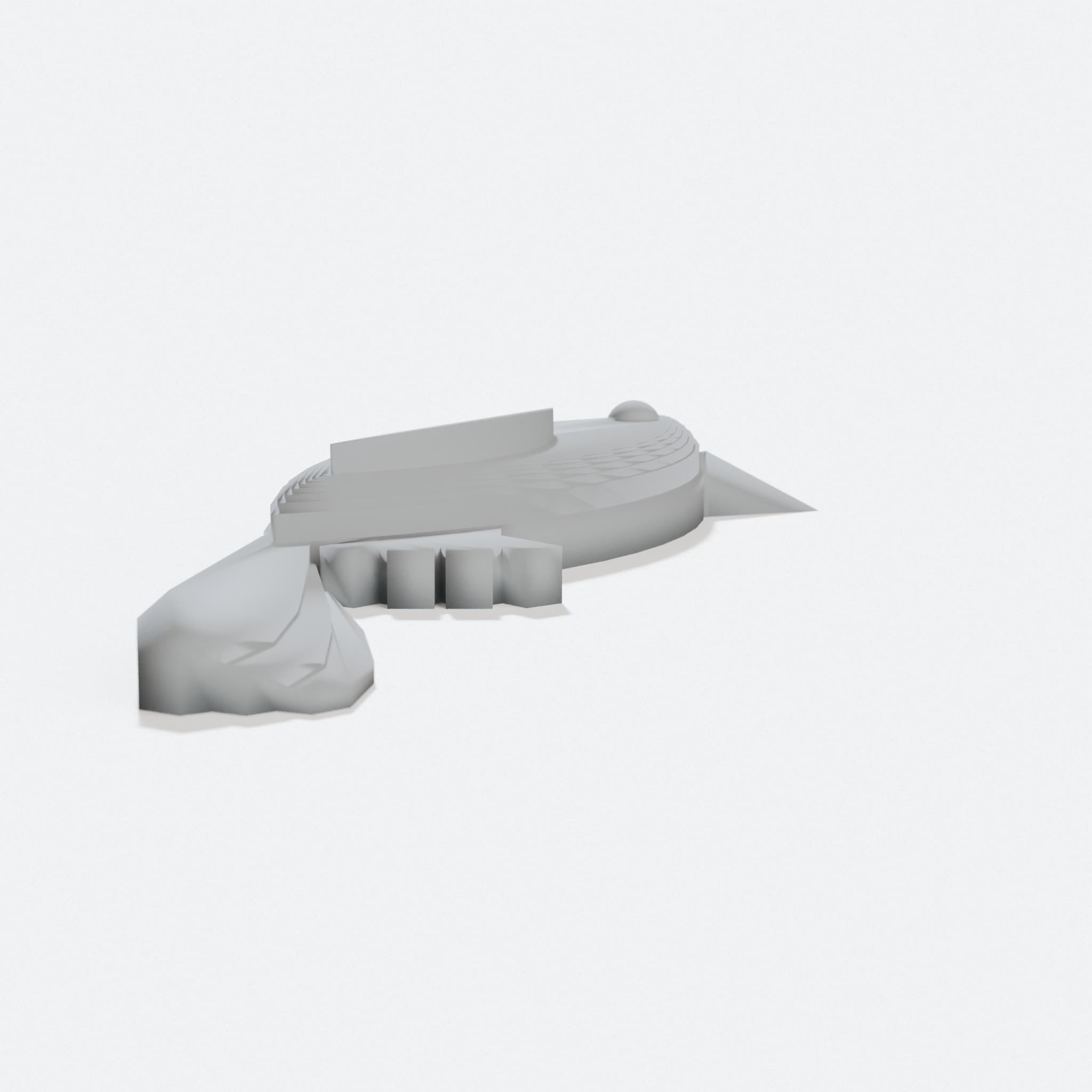 Parametric Bird Pendant – Customizable 3D Print Design