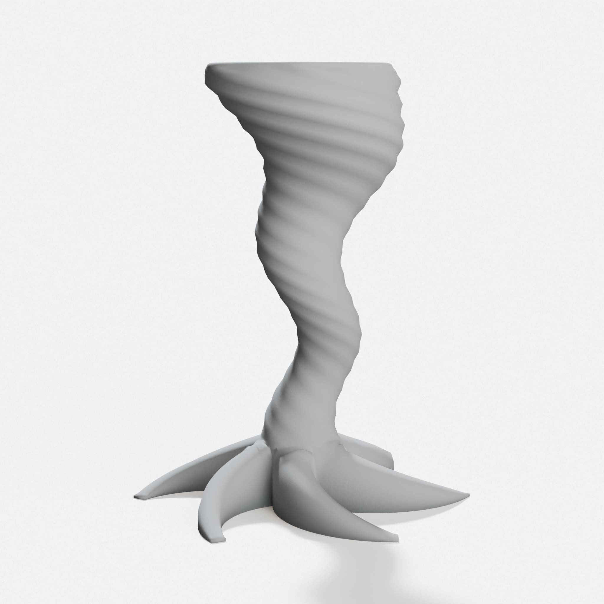 Tornado Vase: 3D Printed Home Decor