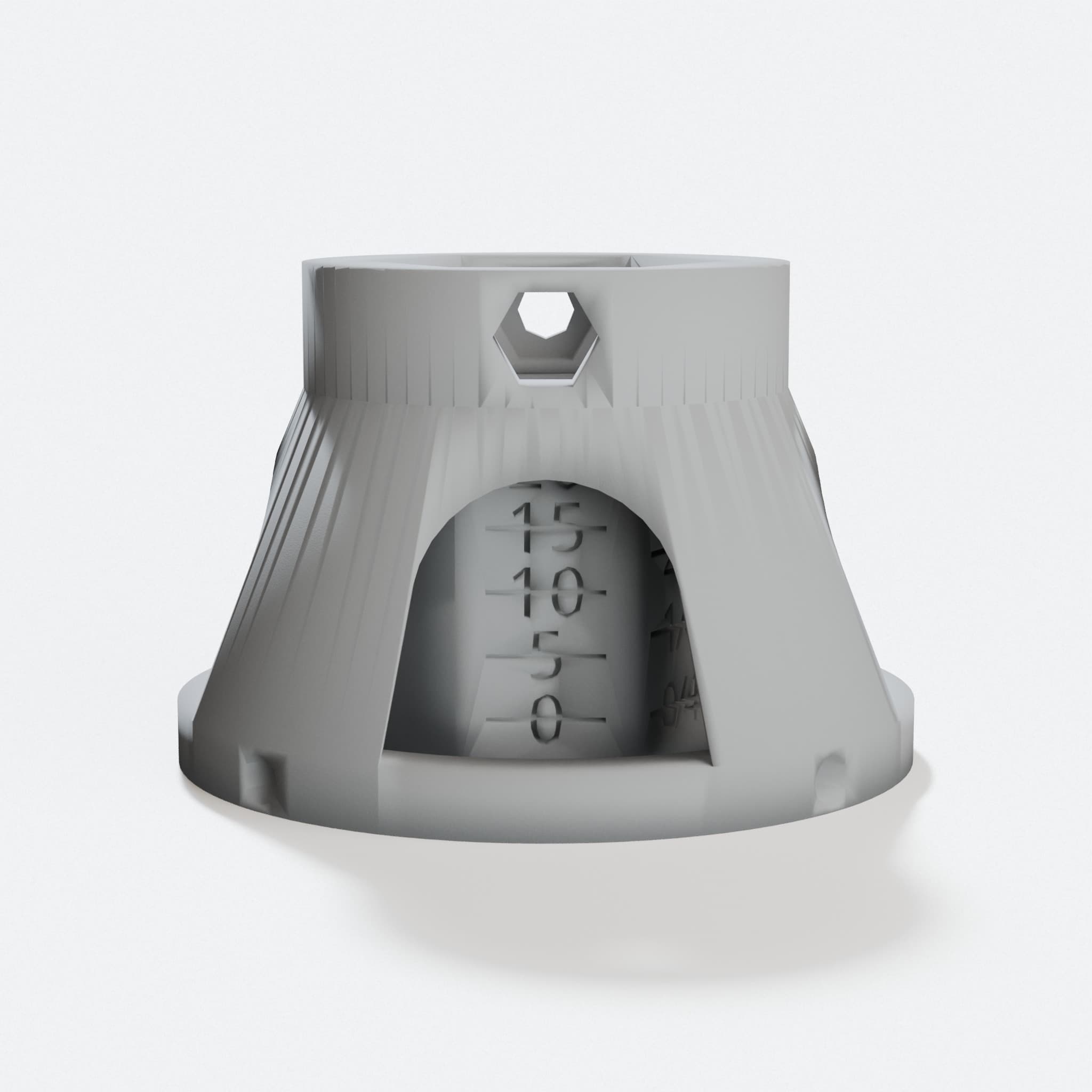 Height Adjustable Router Attachment for Rotary Tool