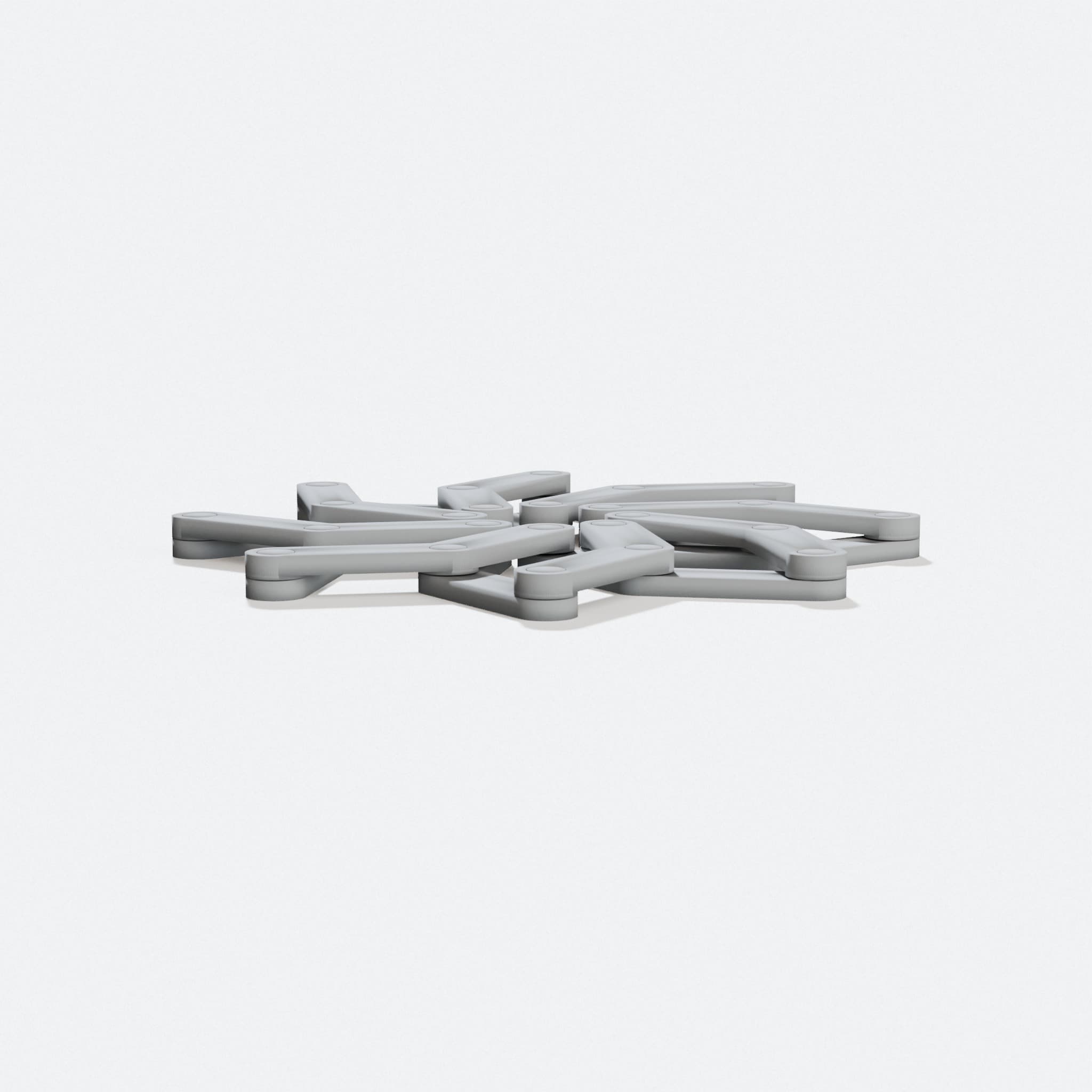 Star Hinge Fidget Toy, 3D Printed