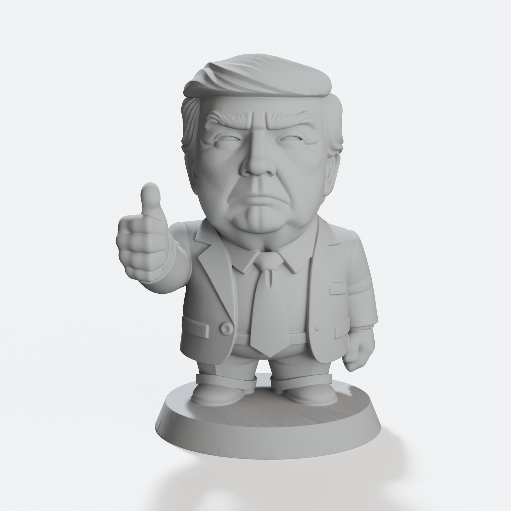 Donald Trump 3D Printed Home Decor Bust