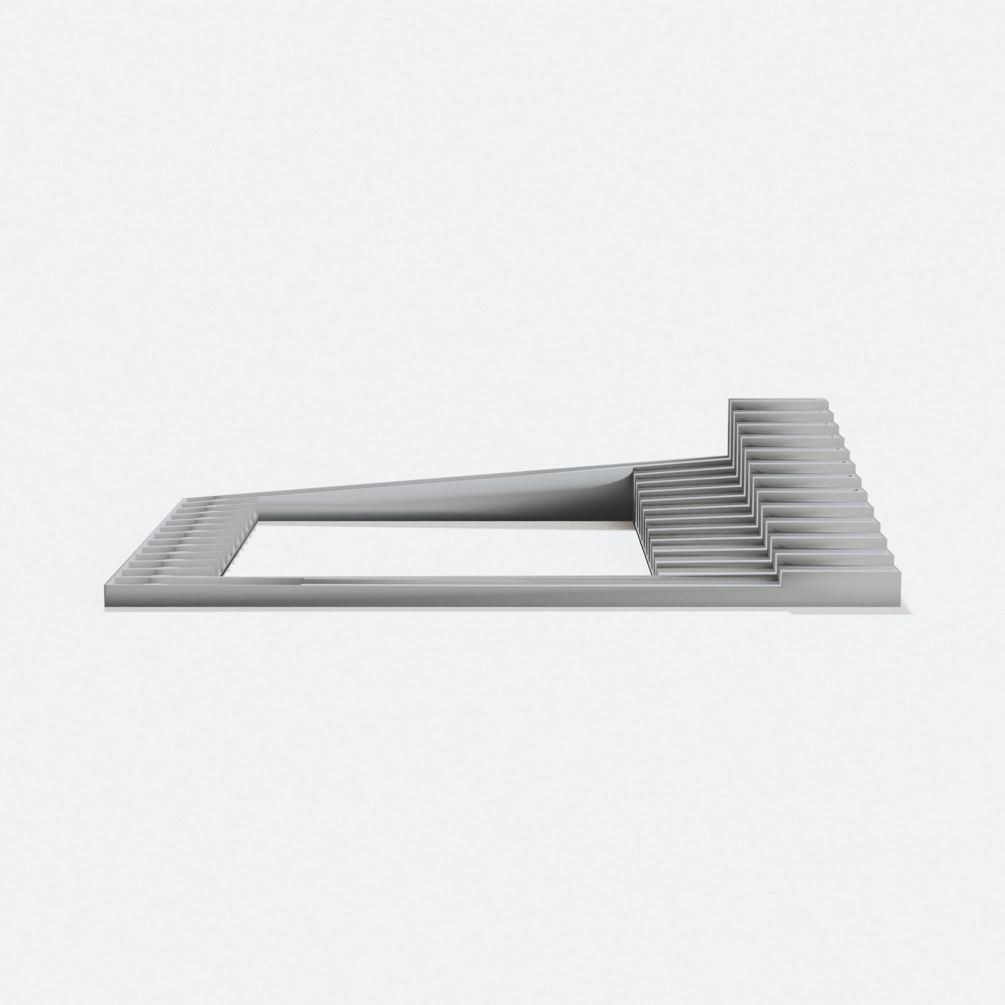 3D-Printed Spade Bit Rack for Toolbox Drawers