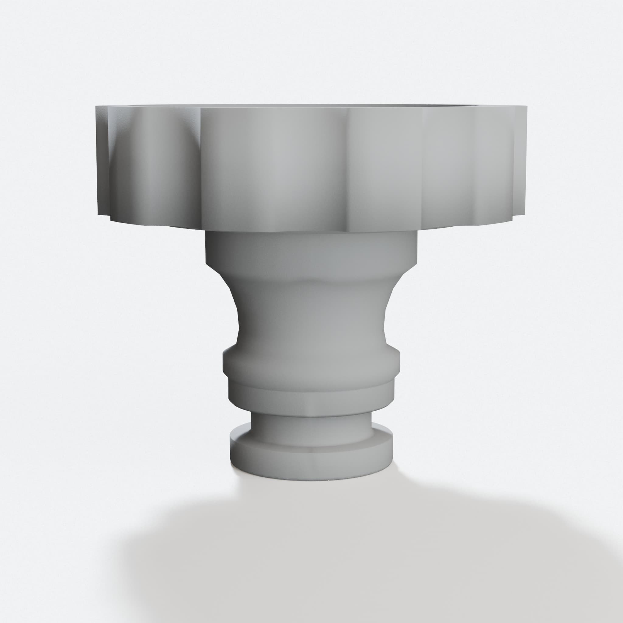 3D Printed Garden Hose Coupler 1 Inch Quick Connect