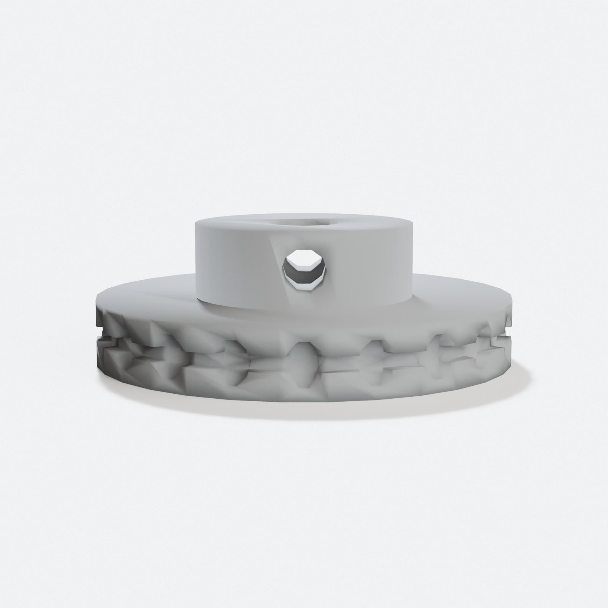 Parametric Ball Chain Pulley for Maker Projects