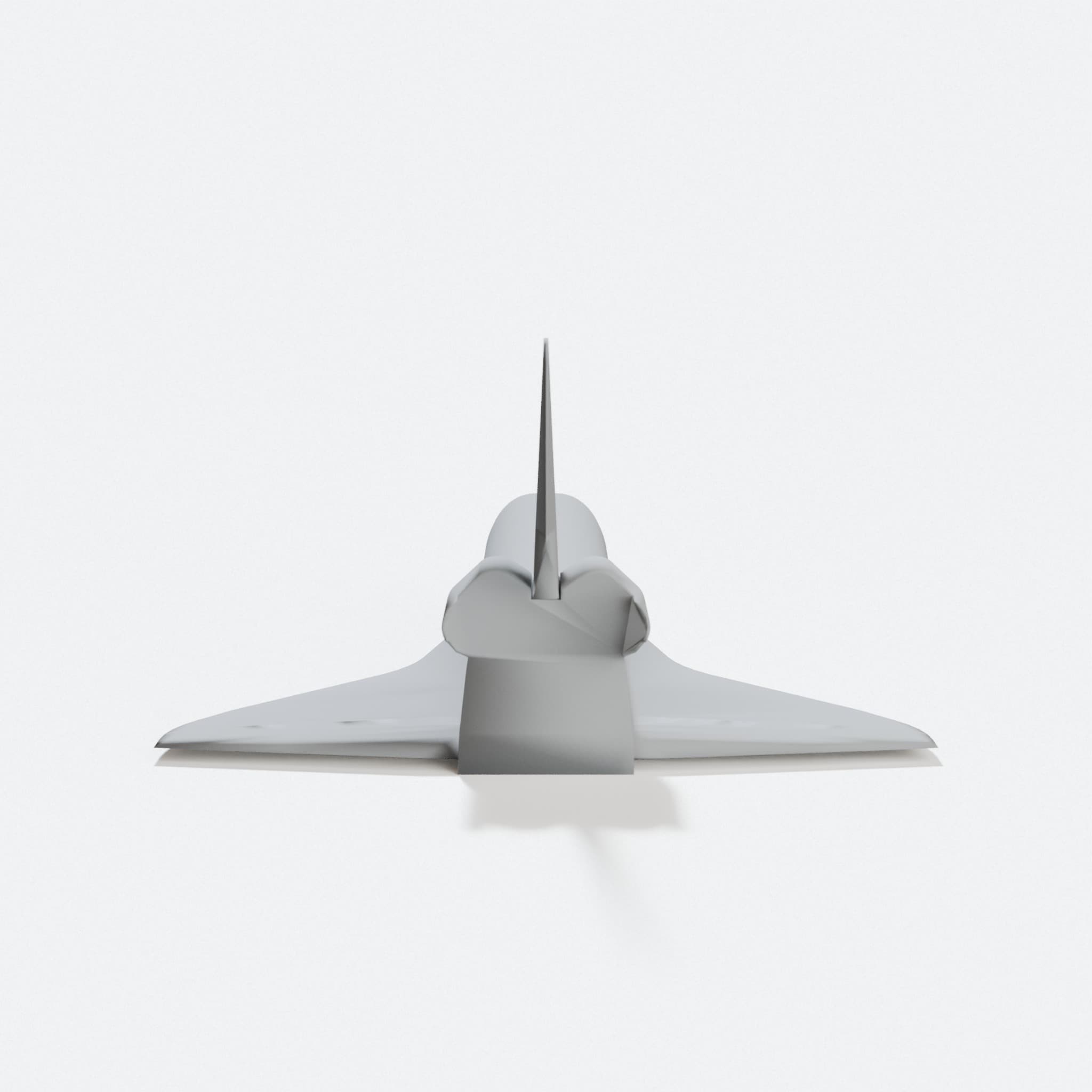 Glow in the Dark Space Shuttle 3D Printed Ornament