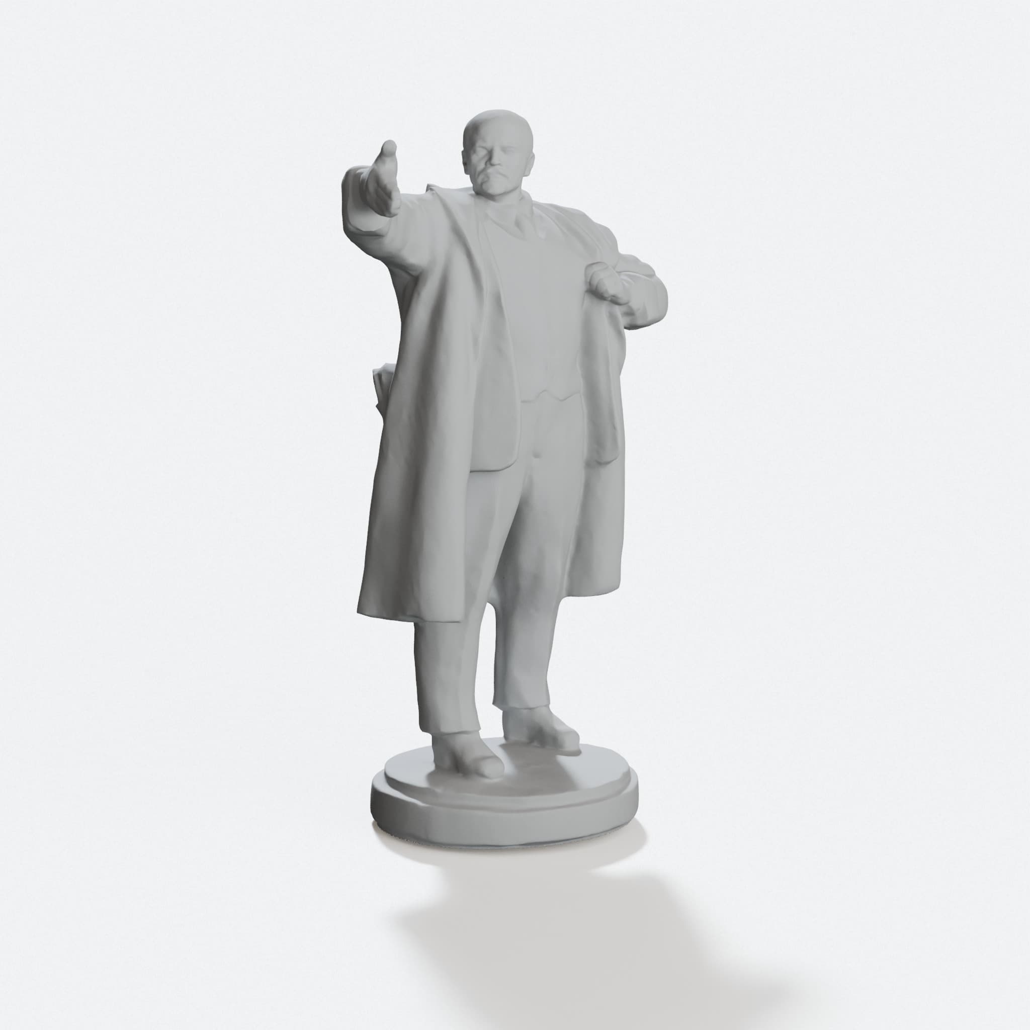 Lenin Statue Historical Display Replica