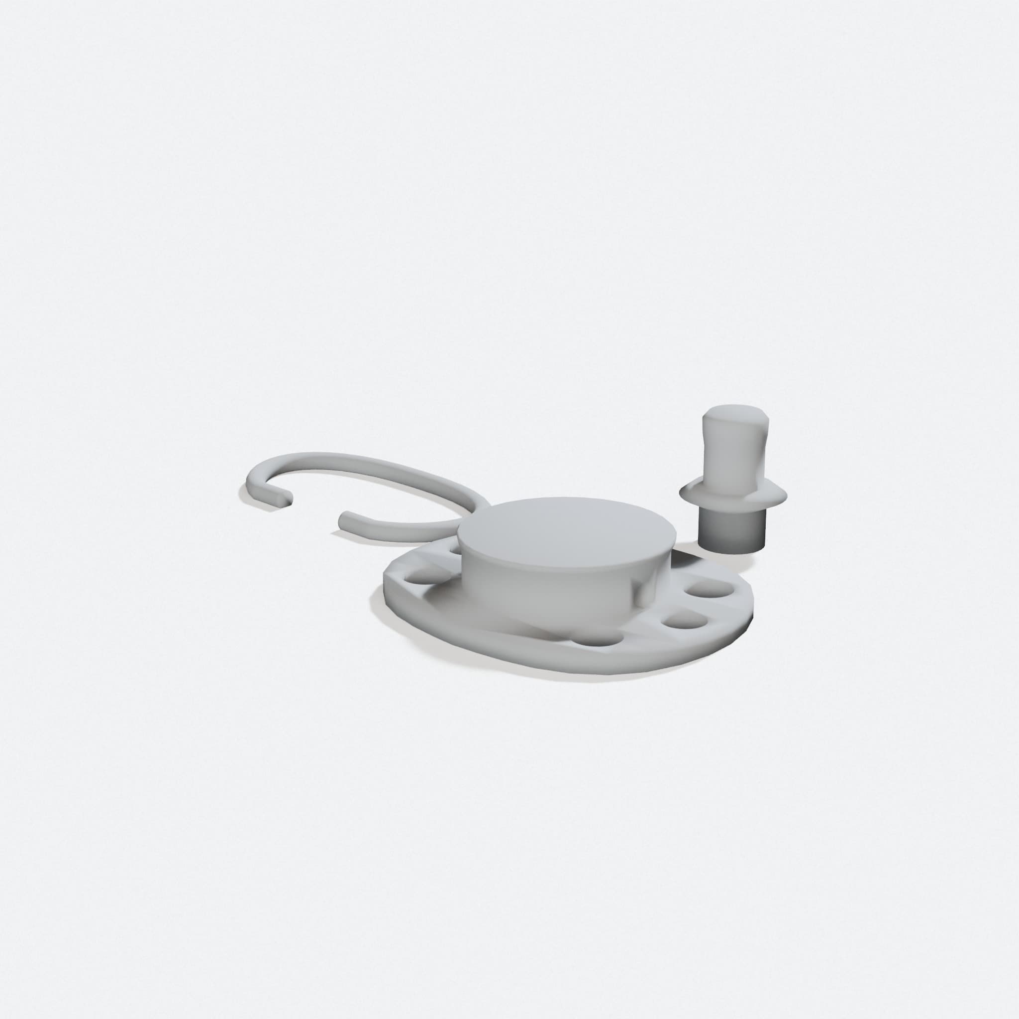 3D Printed Doll Pacifier, Supportless Design