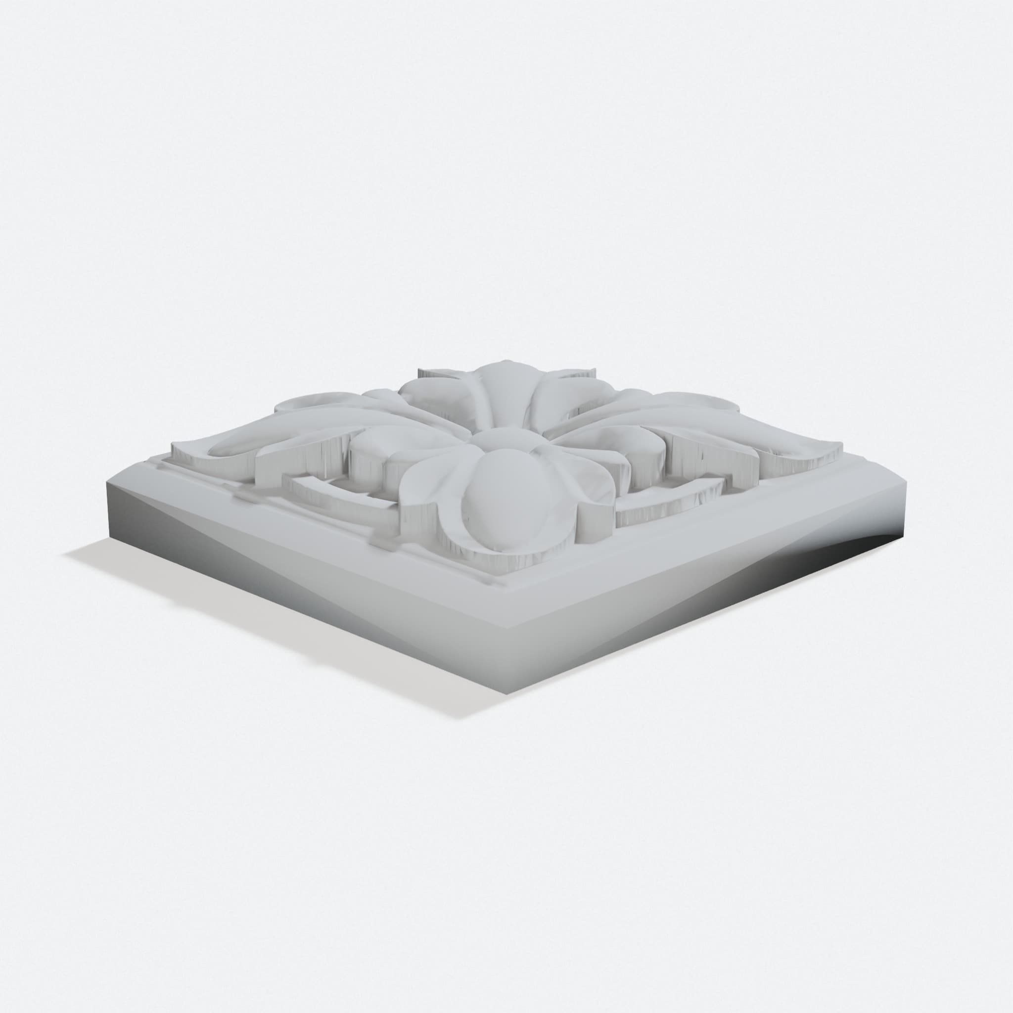 Victorian Rosette Block for Door and Window Trim