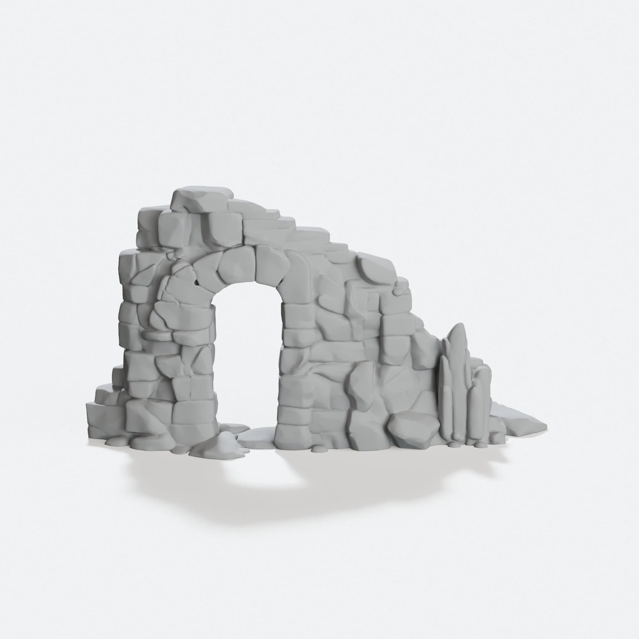 Free Stone Archways 3D Printed Toys for Tabletop Games