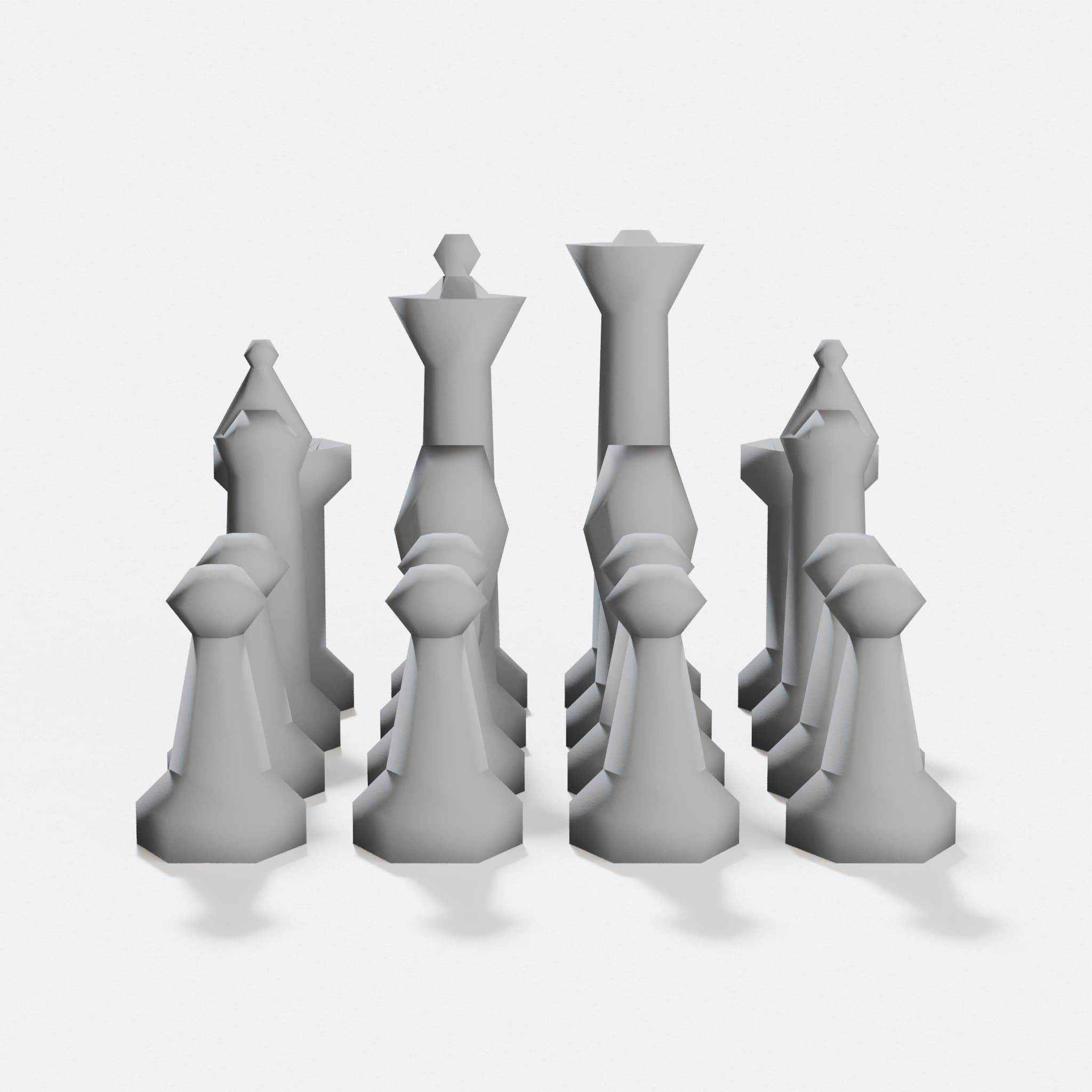 Hexagonal Chess Set, 3D Printed Toys Game