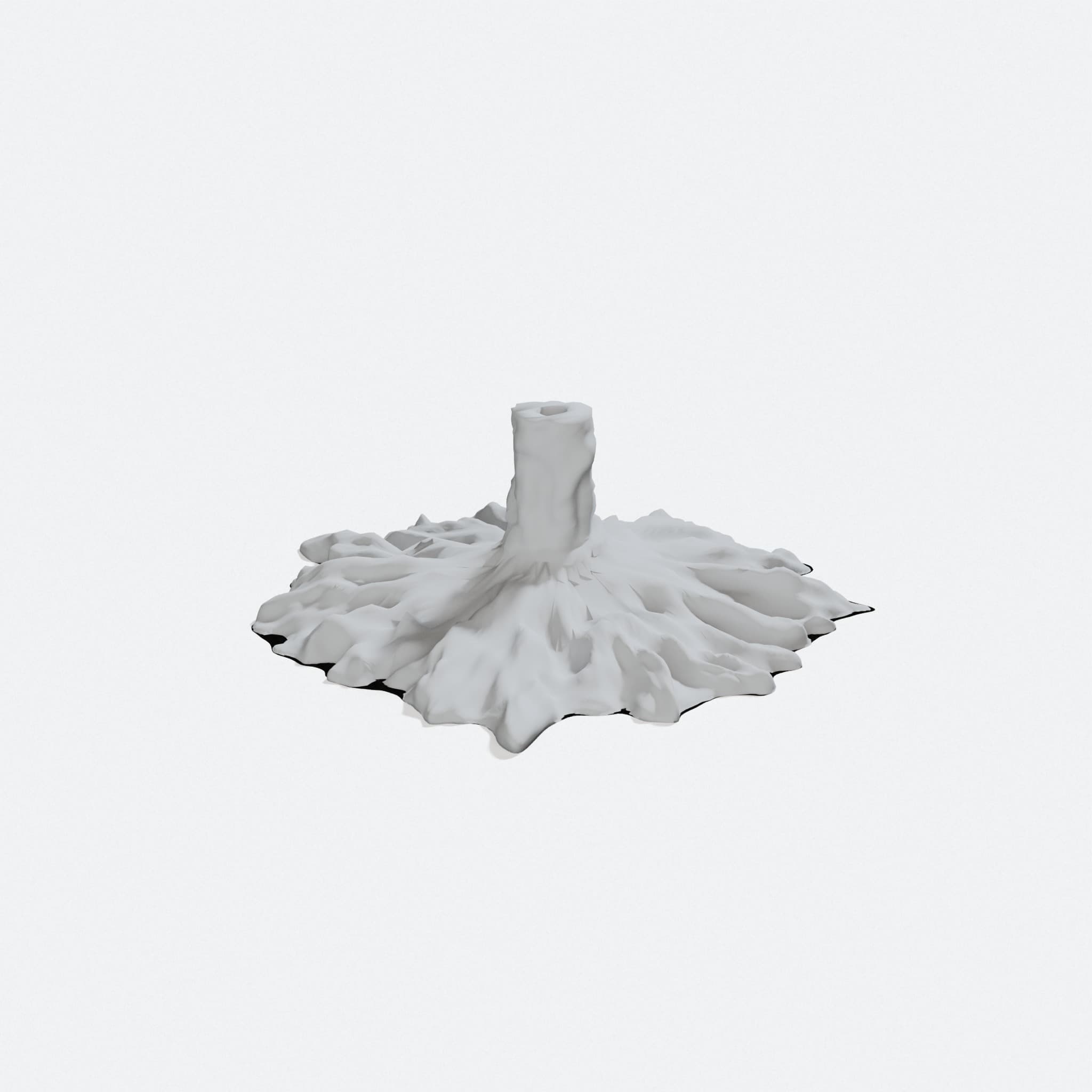 3D Printed Model Train Tree Base H0 Gauge