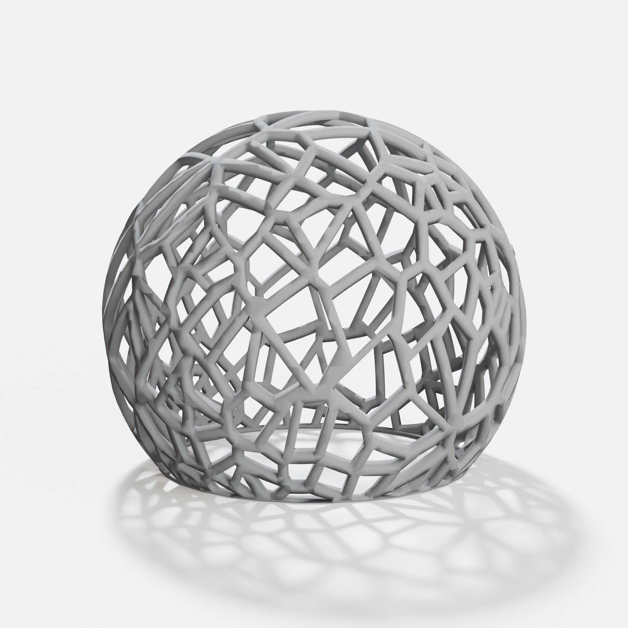 Voronized Halloween Lampshade, 3D Printed Home Decor