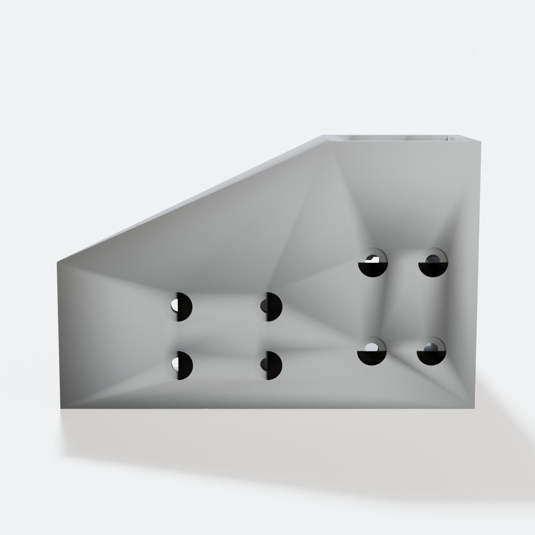 Parametric V-Slot Corner Bracket for 3D Printer Parts