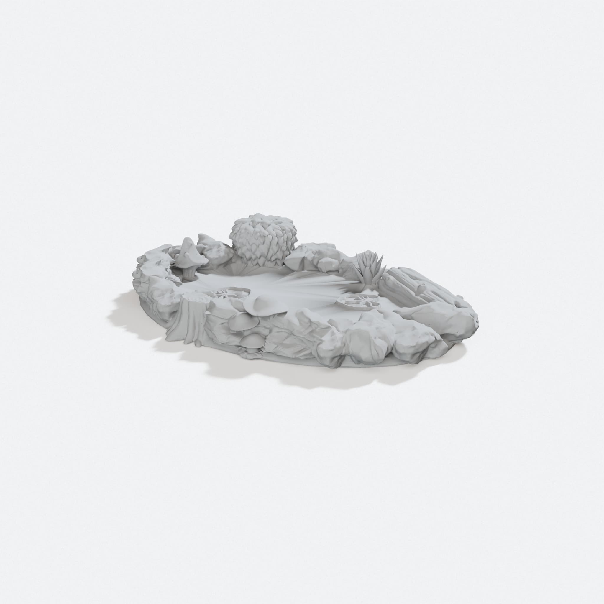Evolution Pond 3D Printed Toys Miniature Game Board