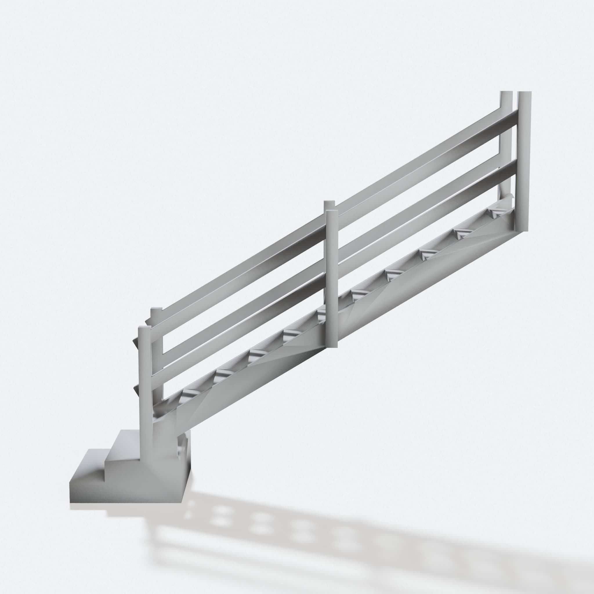 3D Printed Staircase for Ratio Midland Railway Signal Box