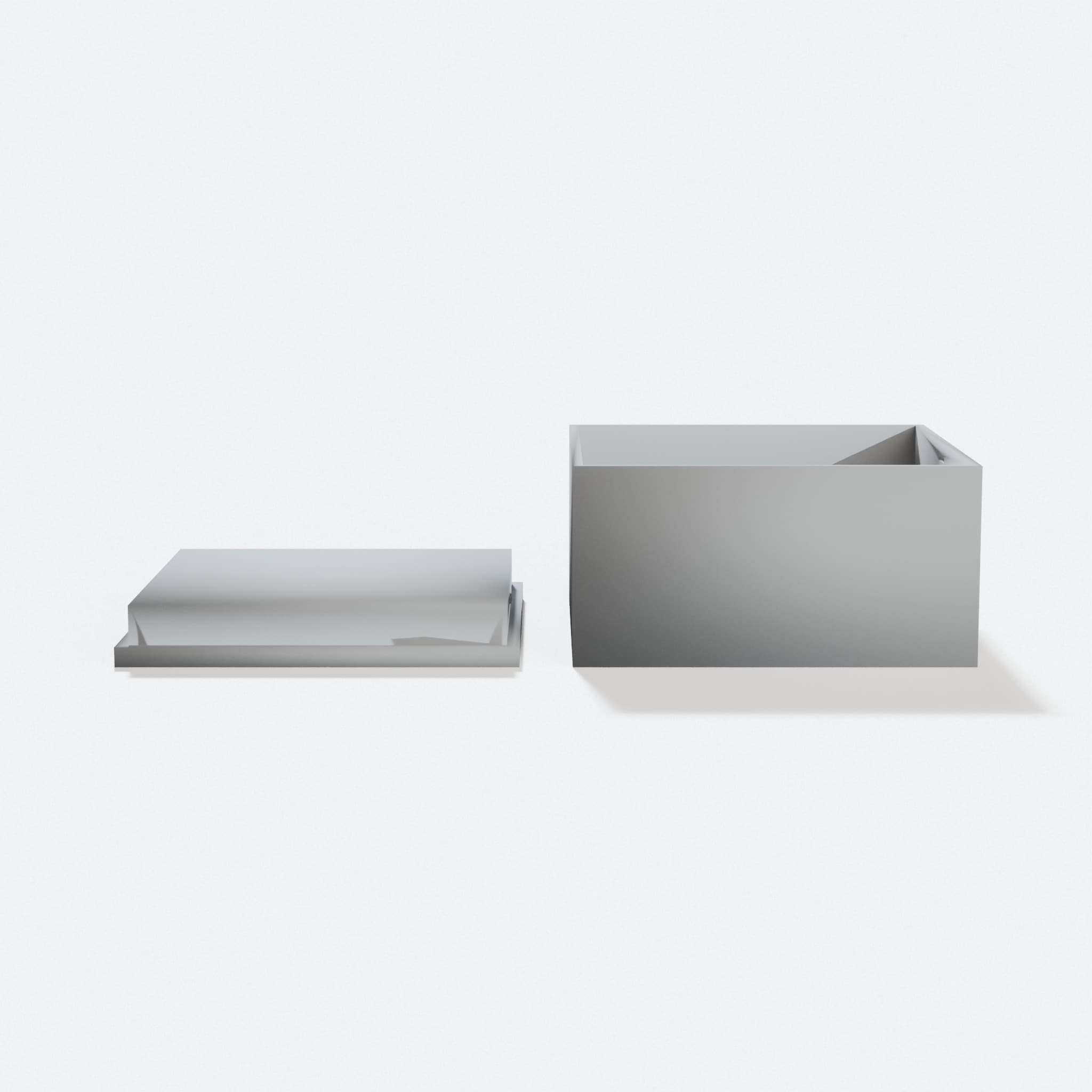 Customizable 3D Printed Storage Box with Lid