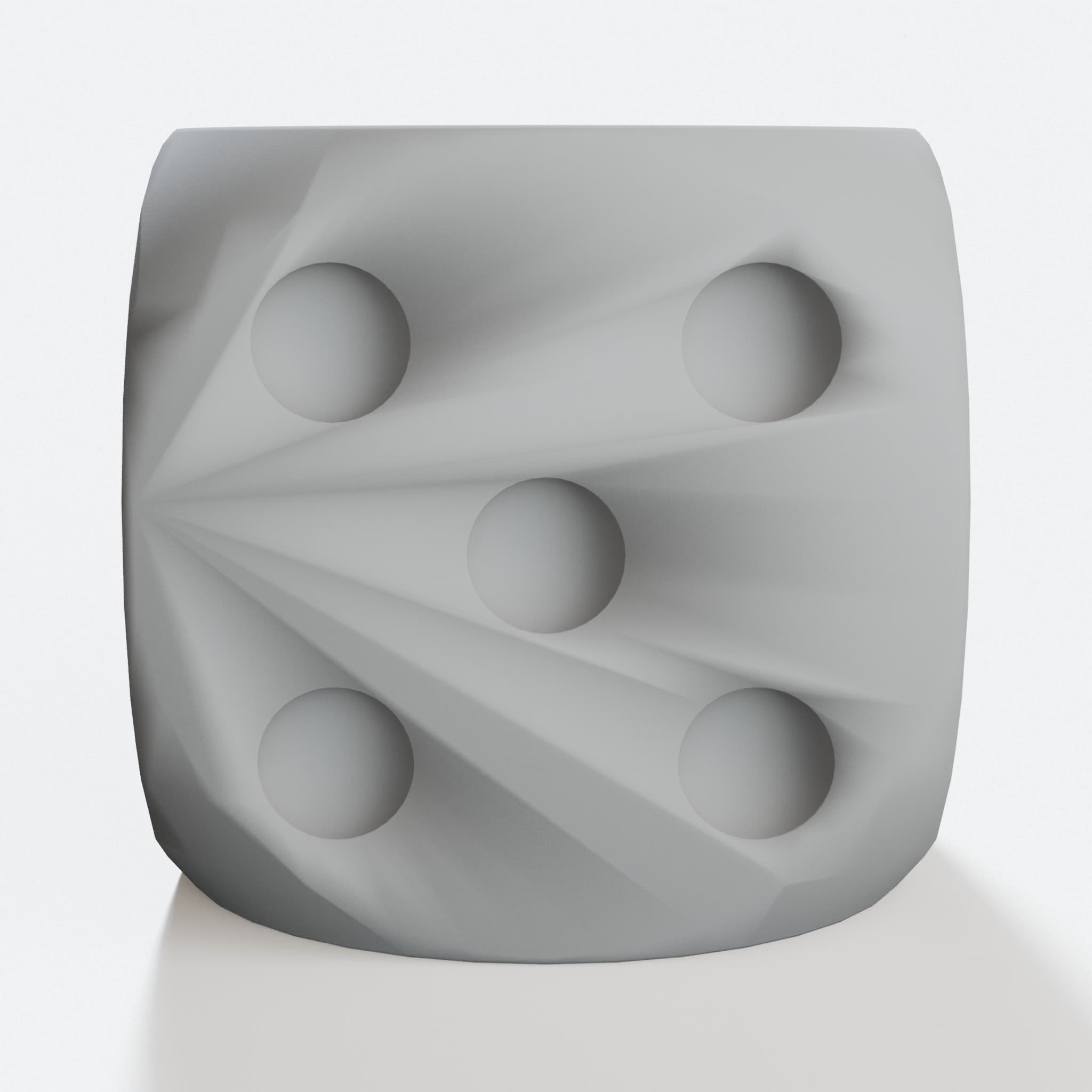 Parametric Dice – Customizable 3D Printed Toy (16mm)