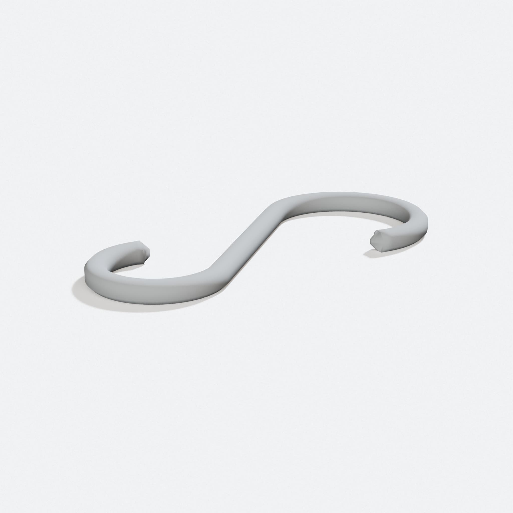 3D Printed Ornament Hook for Christmas Decorations