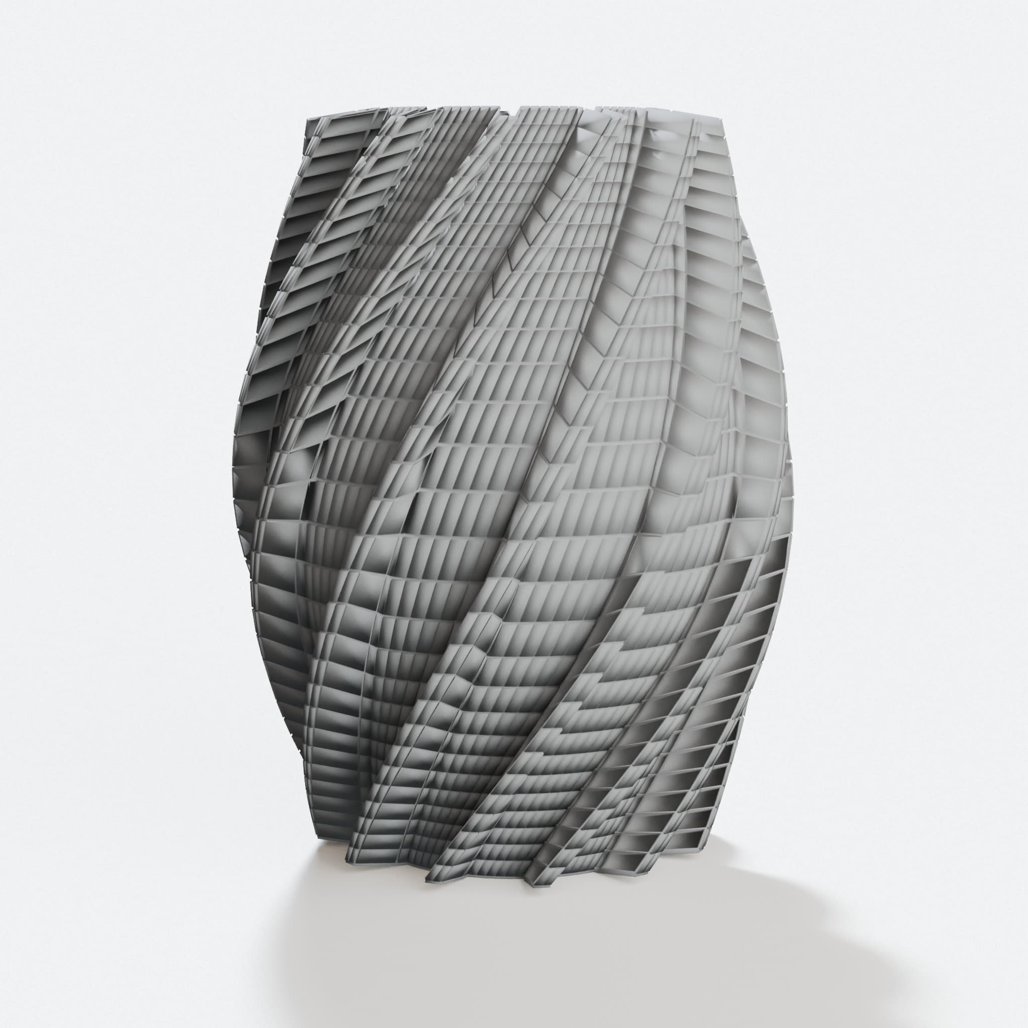 Simple Plant Vase, 3D Printed Home Decor