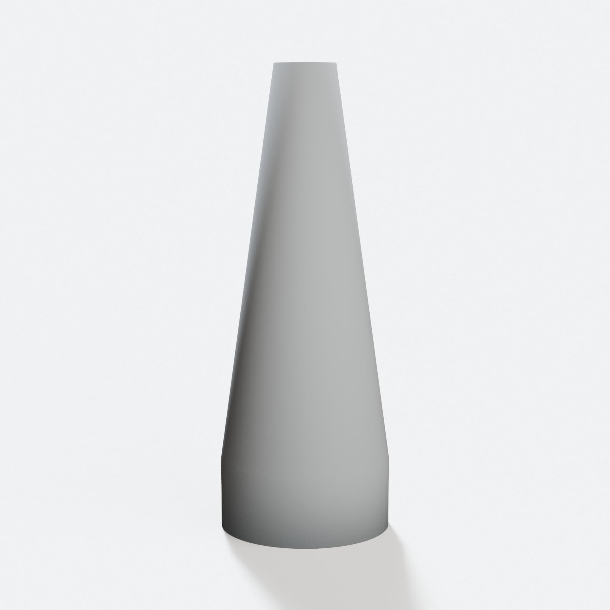 3D Printed Flashlight Traffic Cone Attachment (Customizable)
