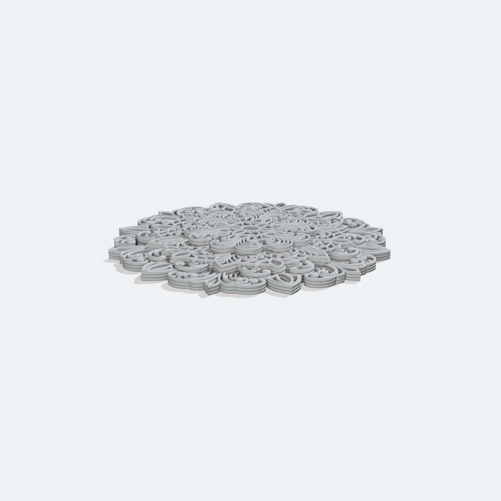 Mandala 25 3D Printed Home Decor Wall Art