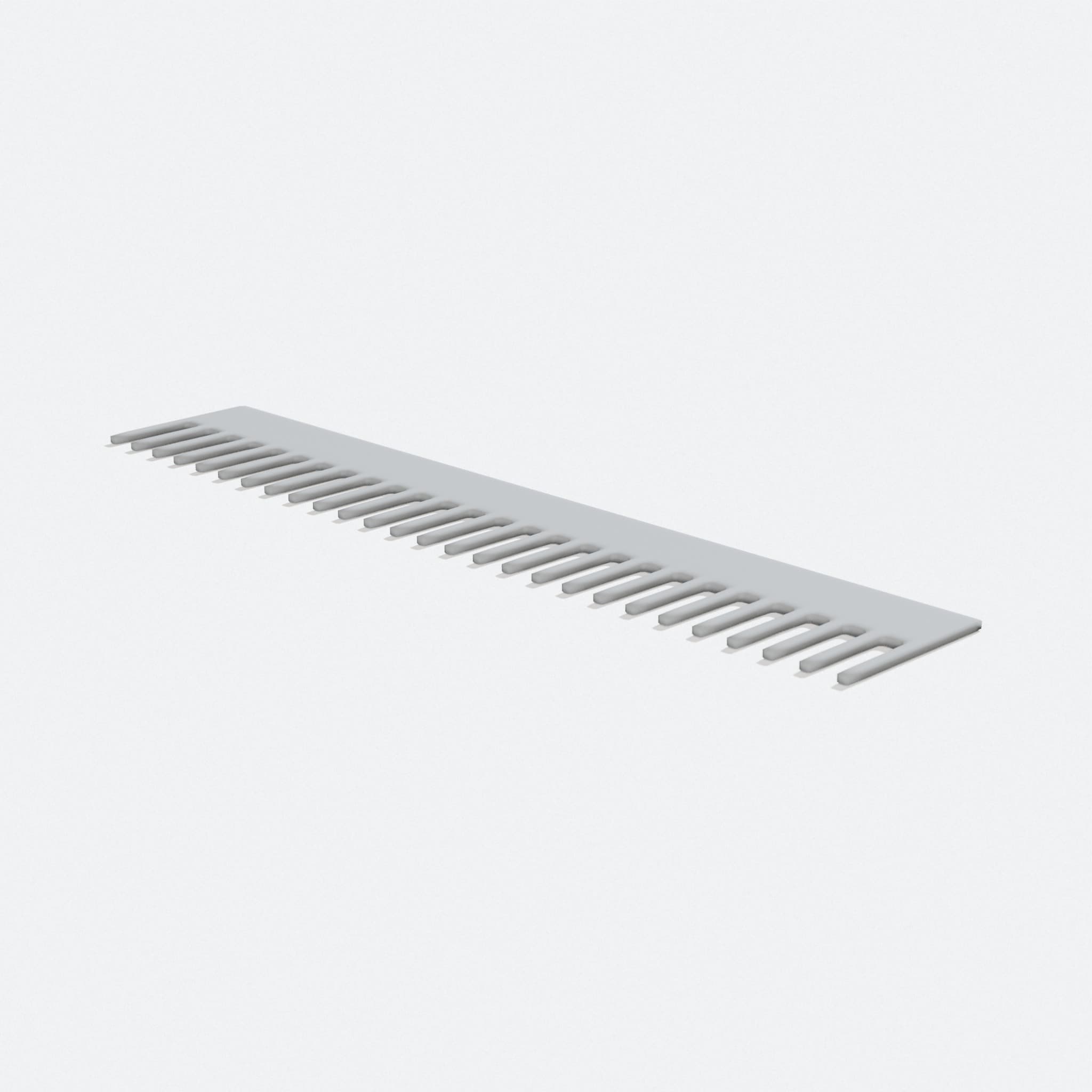 Basic Comb – 3D Printed Health & Grooming Essential