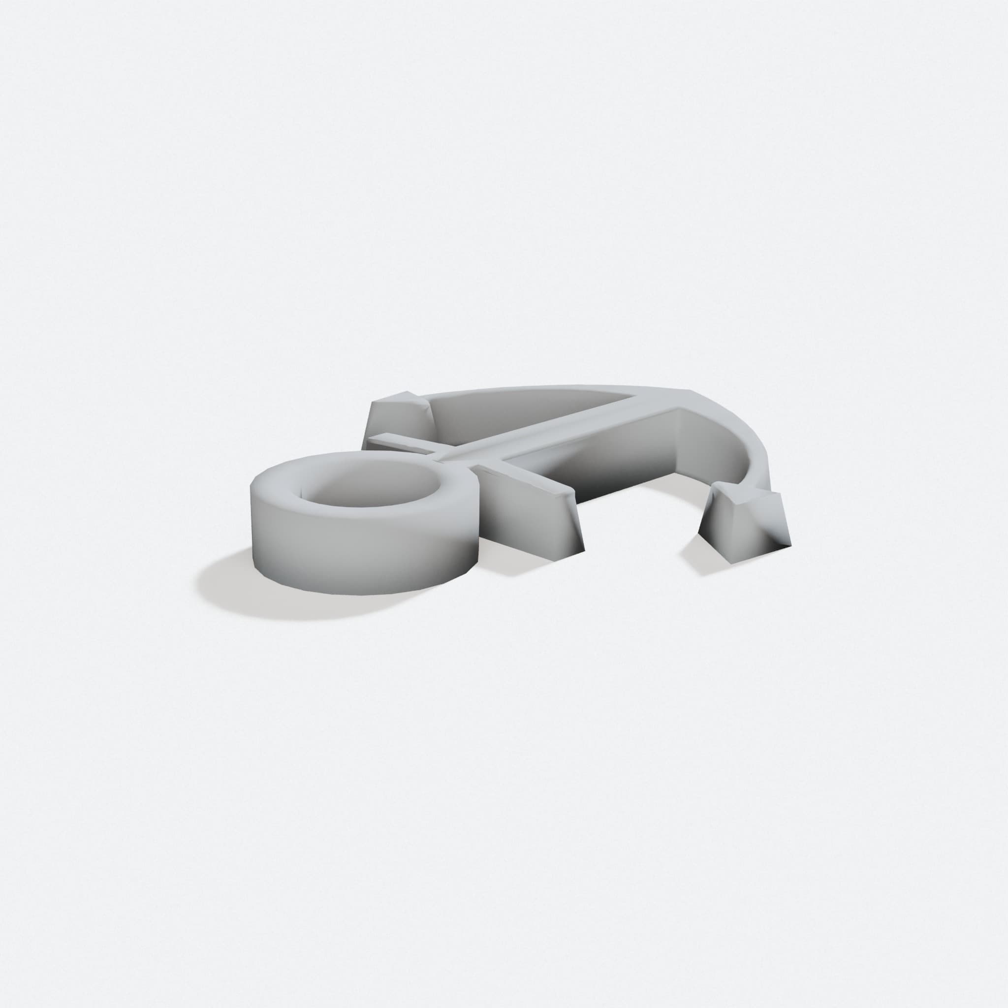 Compatible with Ring Anchor Keychain 3D Printed Gift