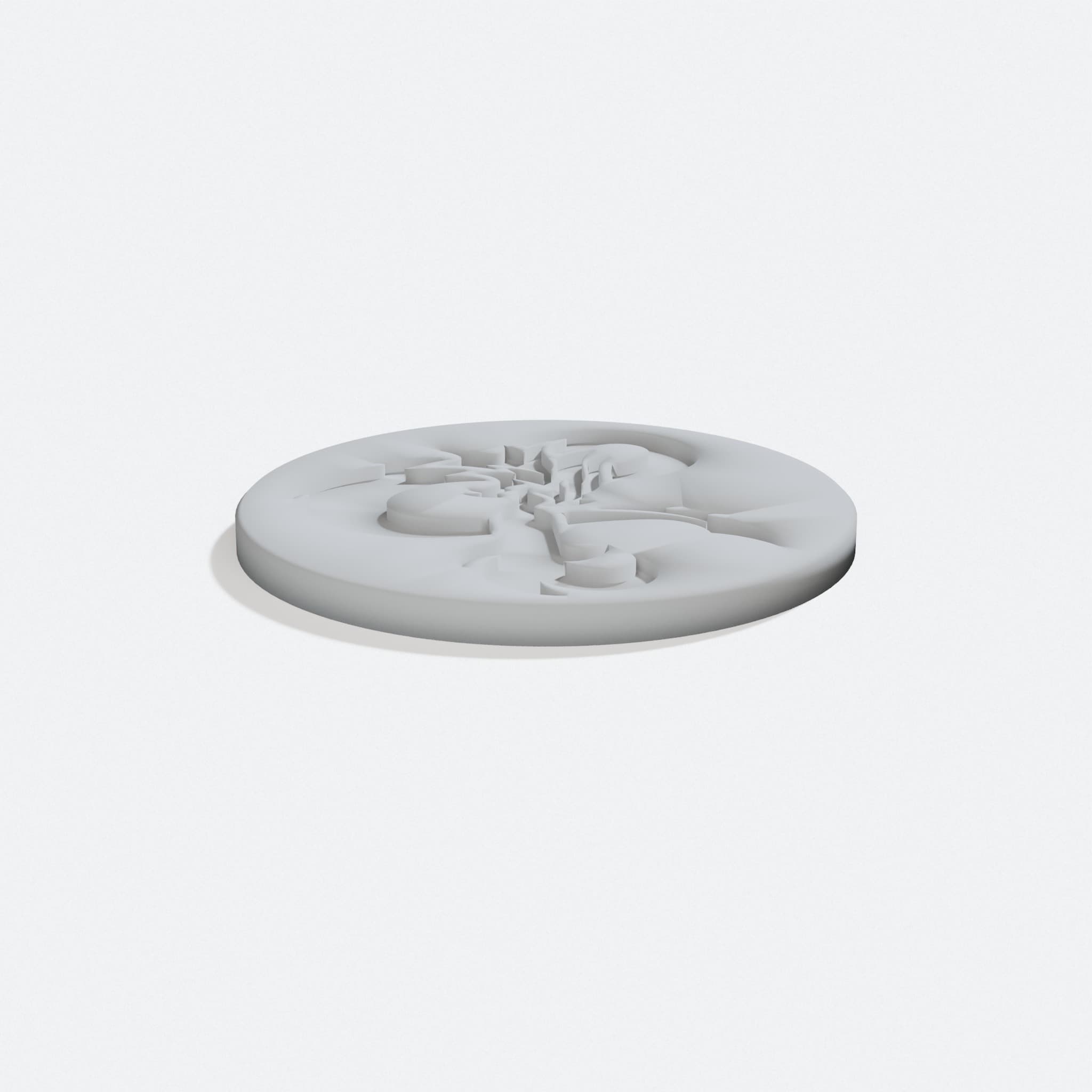 D&D Logo Coaster for Tabletop Game Night
