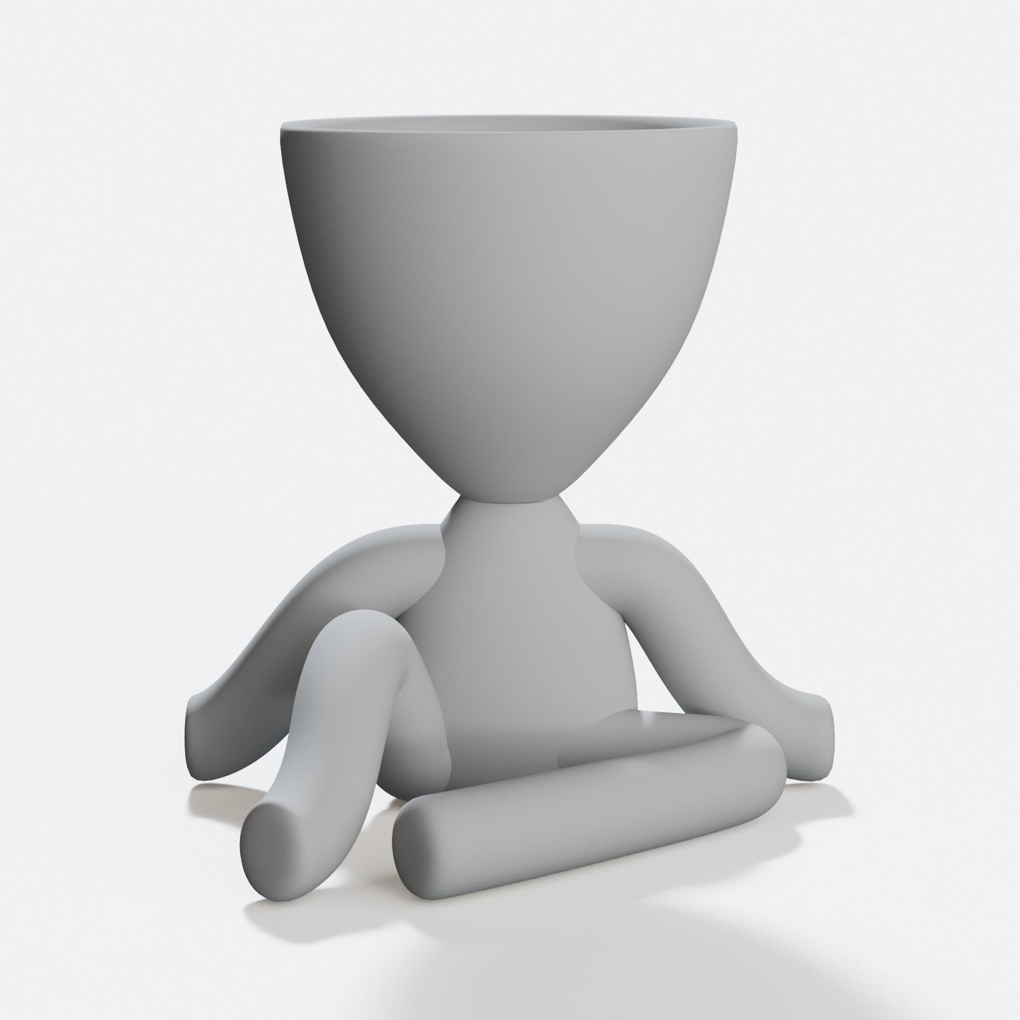 Vase Robert Plant 3D Printed Home Decor