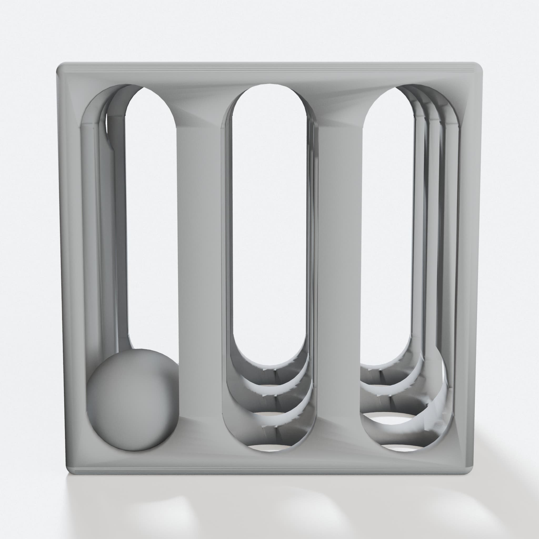 3D Printed Ball Maze Toy