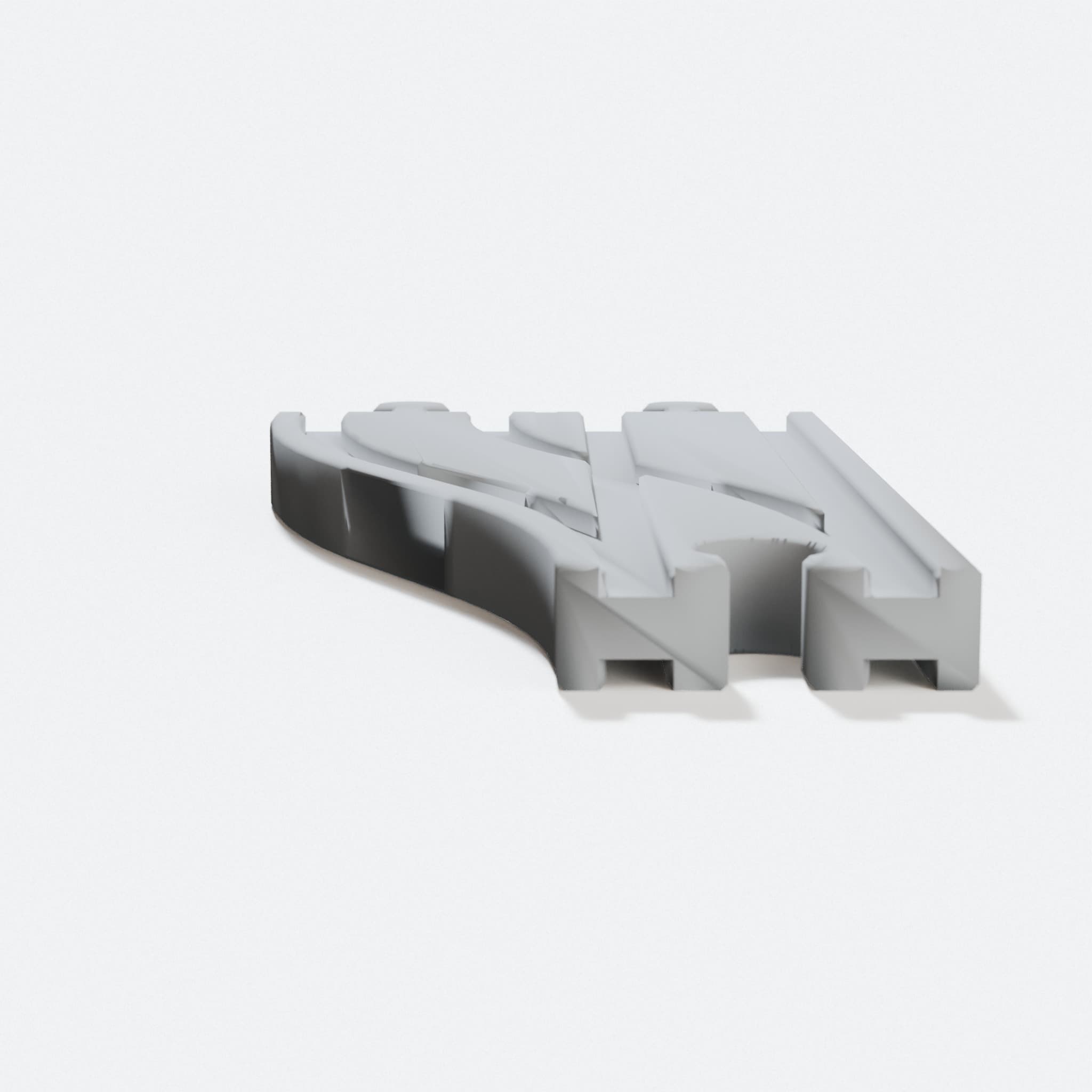 3D Printed Toy Train Track Set, BRIO Compatible