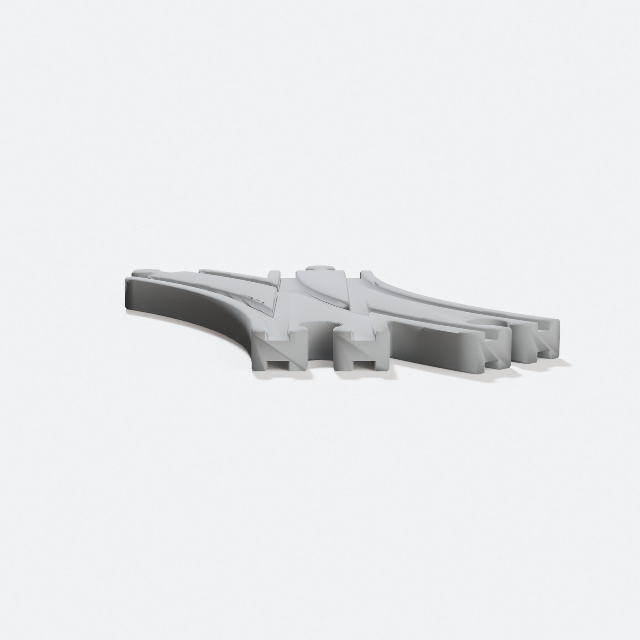 3D Printed Toy Train Track Set, BRIO Compatible