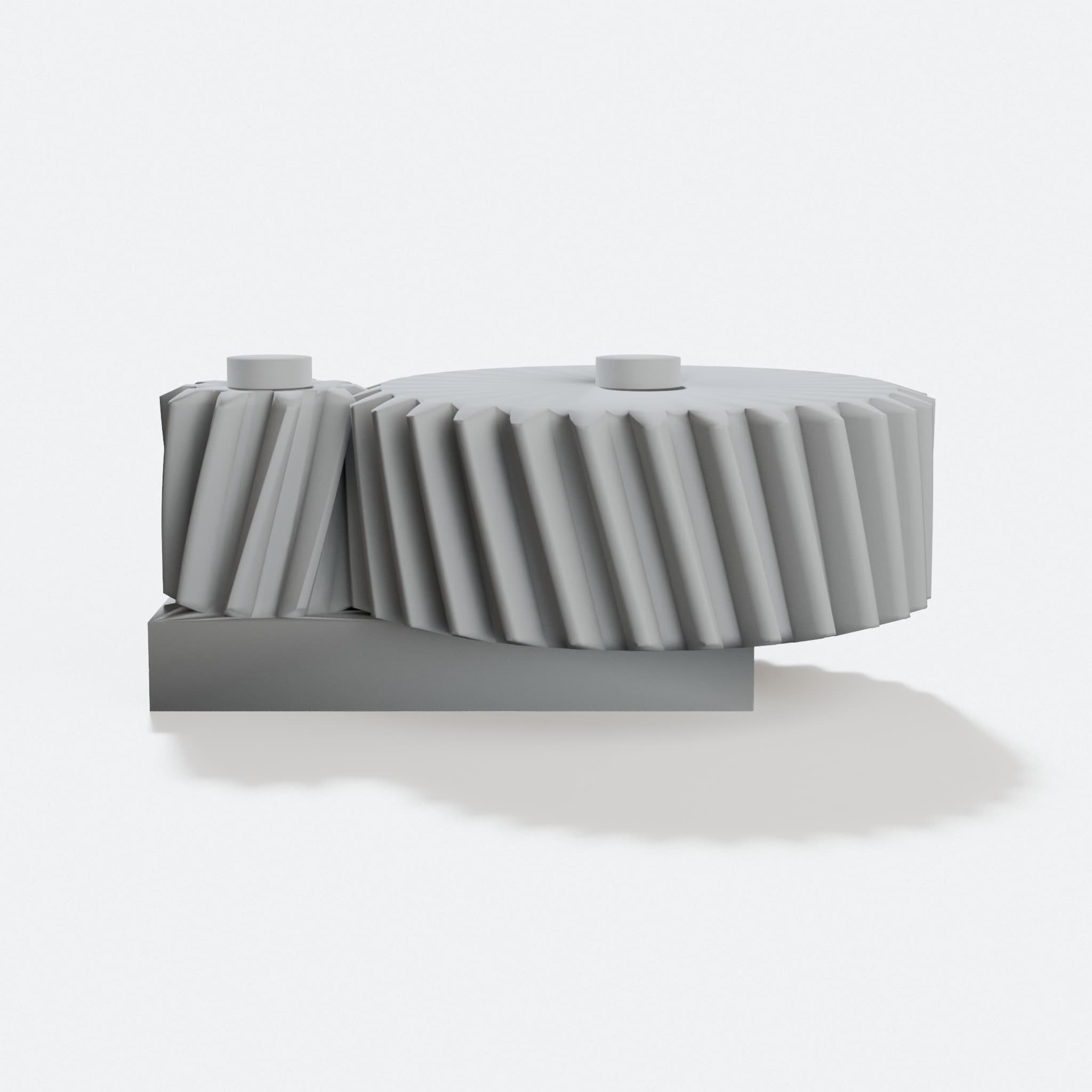 Parametric Involute Gear Pair Generator – 3D Print Model