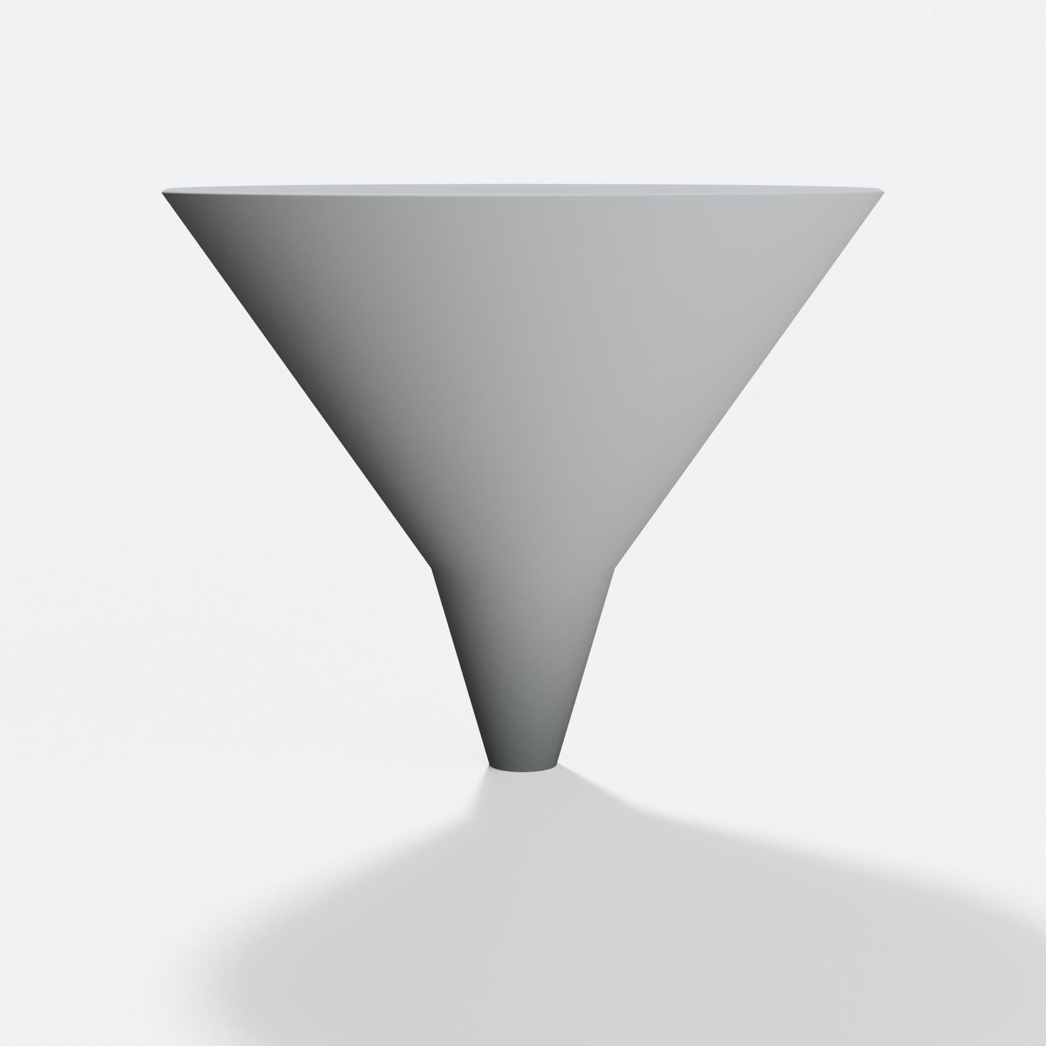 3D Printed Kitchen Funnel for Pouring and Feeding