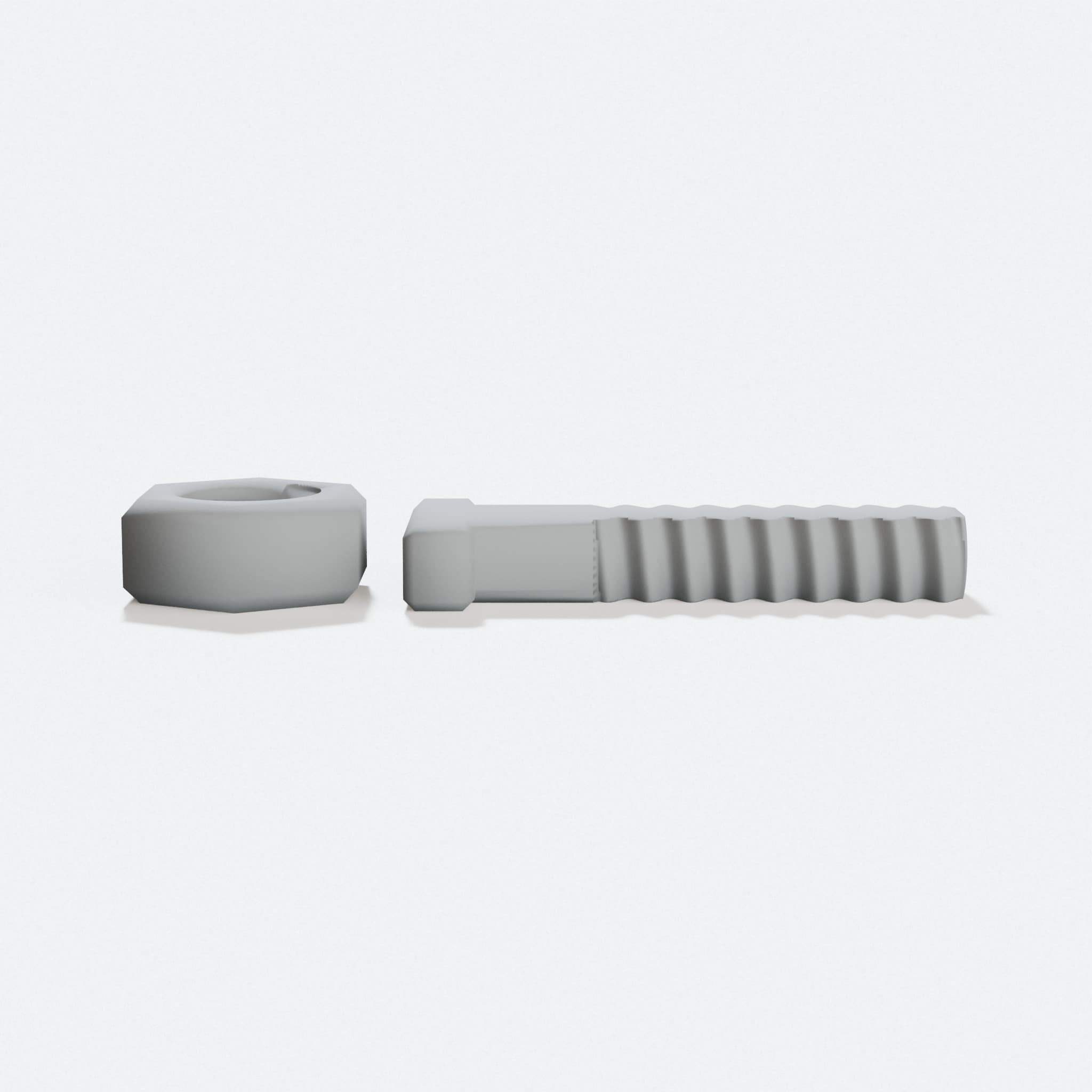 FDM-Optimized Screw Library for OpenSCAD (Digital Files)