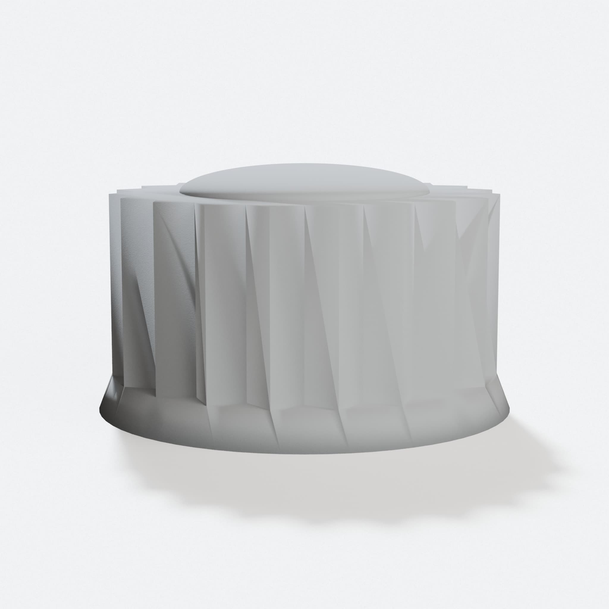 Parametric Snap-On Knob for Shafts with Flats