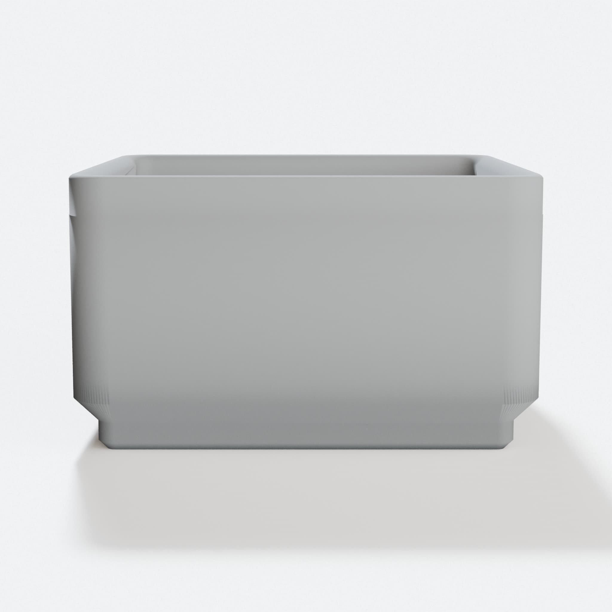 Gridfinity Bin 1×1 × 3u (Magnet Holes)